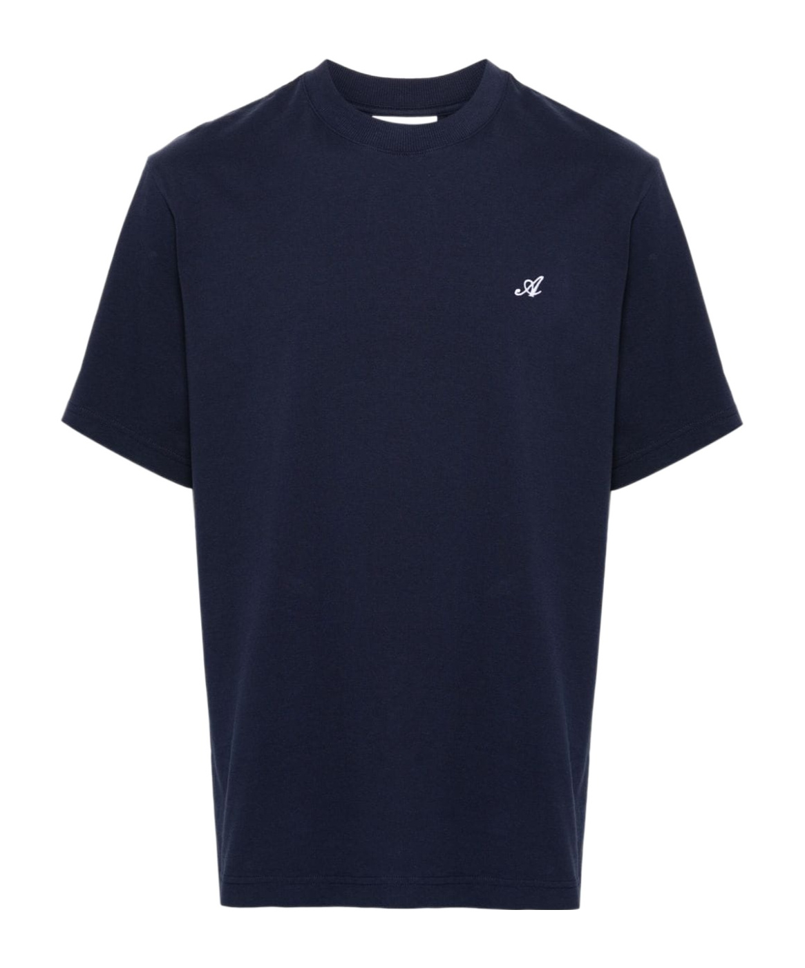 Axel Arigato Embroidered-logo Cotton T-shirt In Black