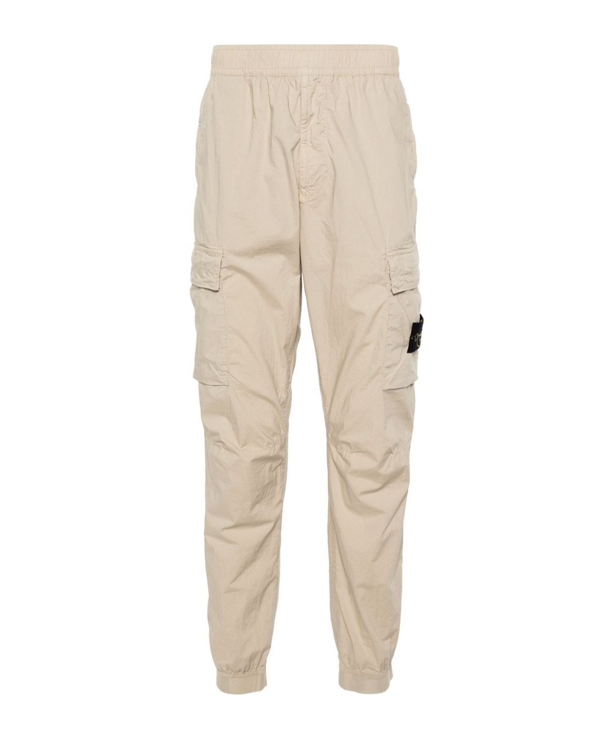 Stone Island Mid-rise Tapered-leg Cargo Trousers In Multi