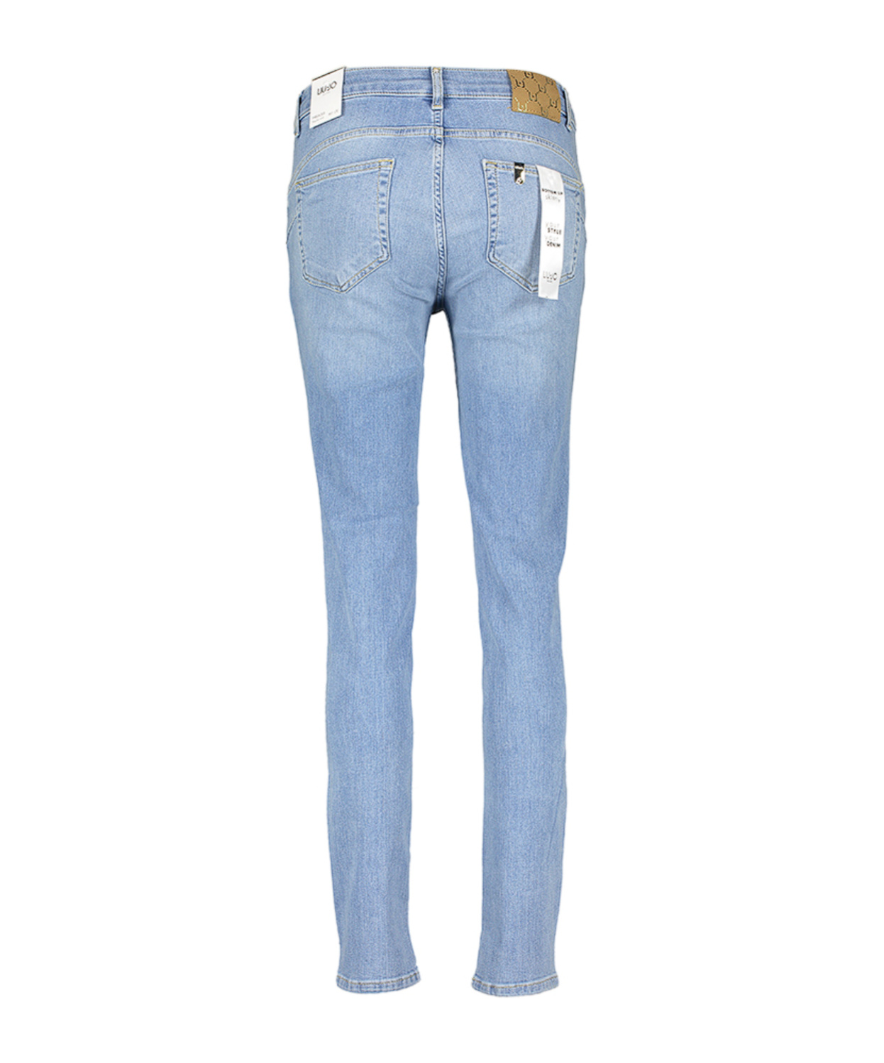 Liu •jo Low-rise Skinny Jeans In Blue