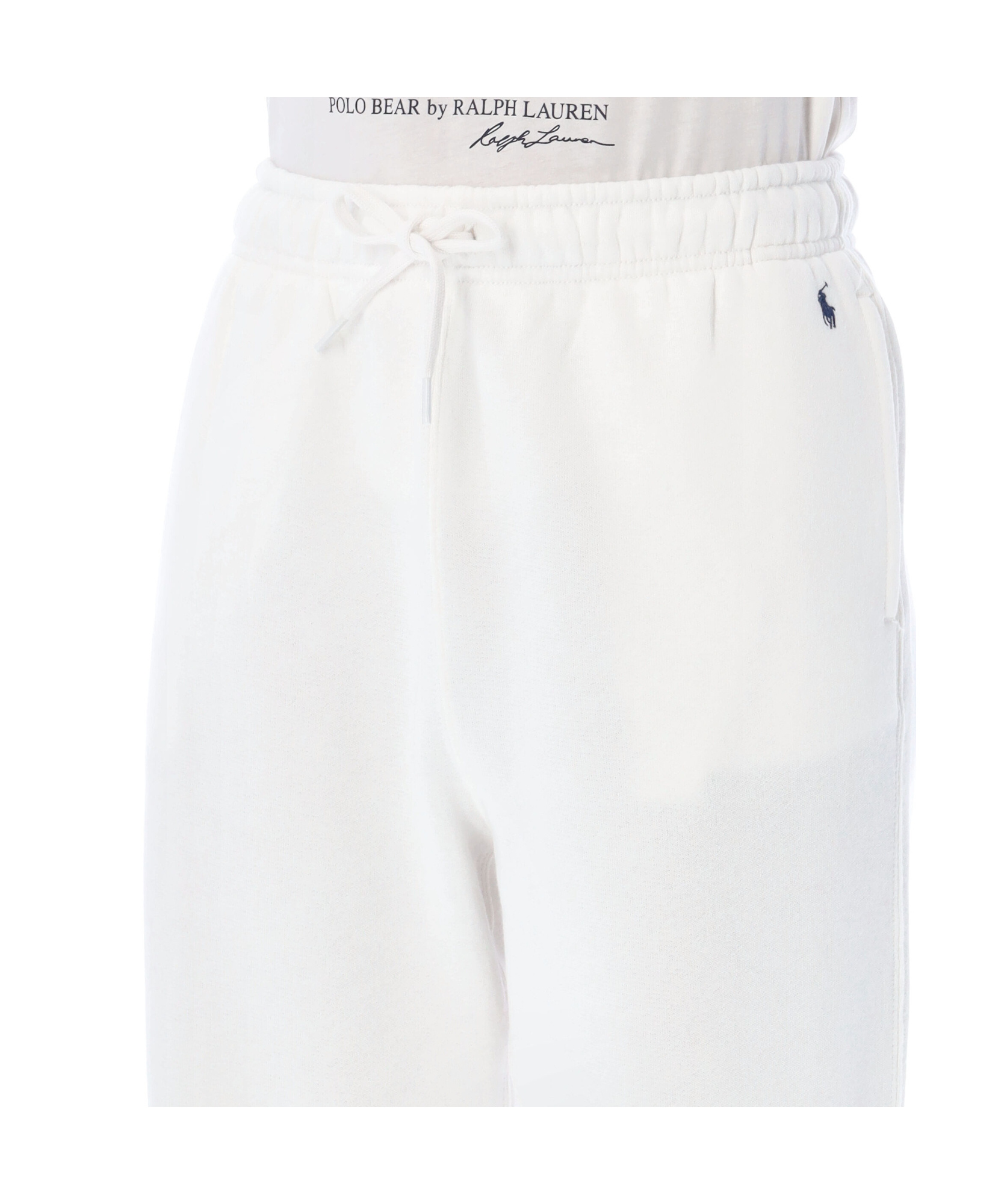 Polo Ralph Lauren Embroidered-logo Track Pants In White