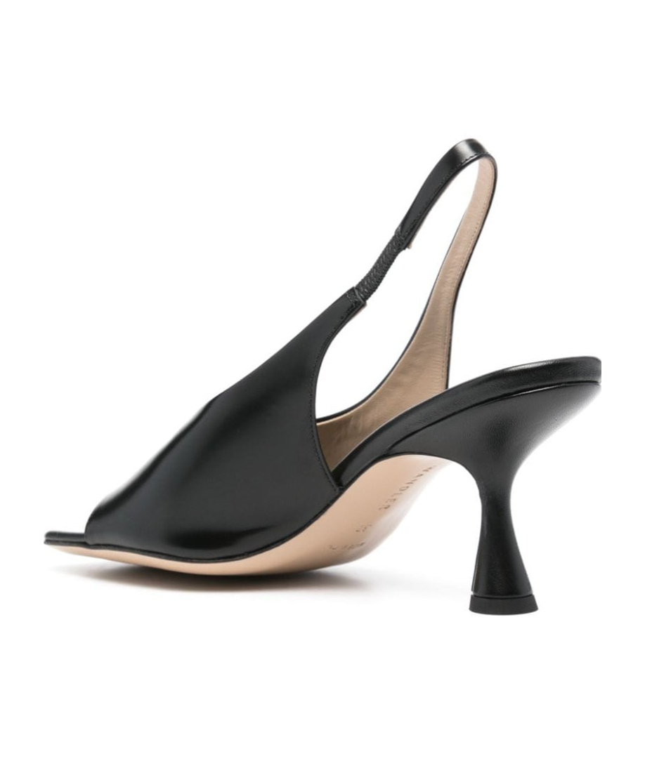 Wandler Julio 75mm Sandals In Black