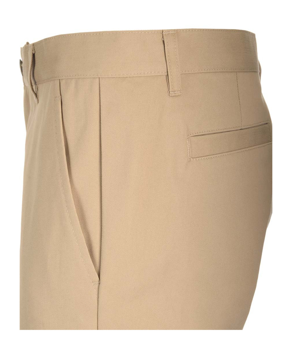 Shop Apc Straight-leg Cotton Trousers In Nude