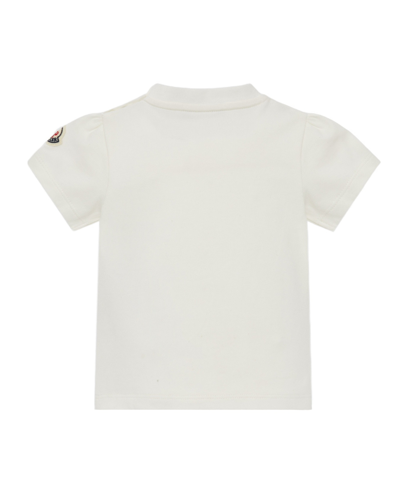Moncler Logo-patch T-shirt In White