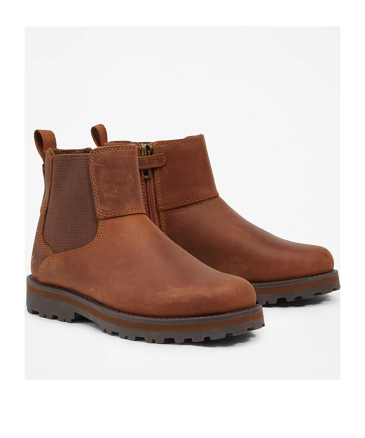 Timberland Round Head Chelsea Boots In Brown