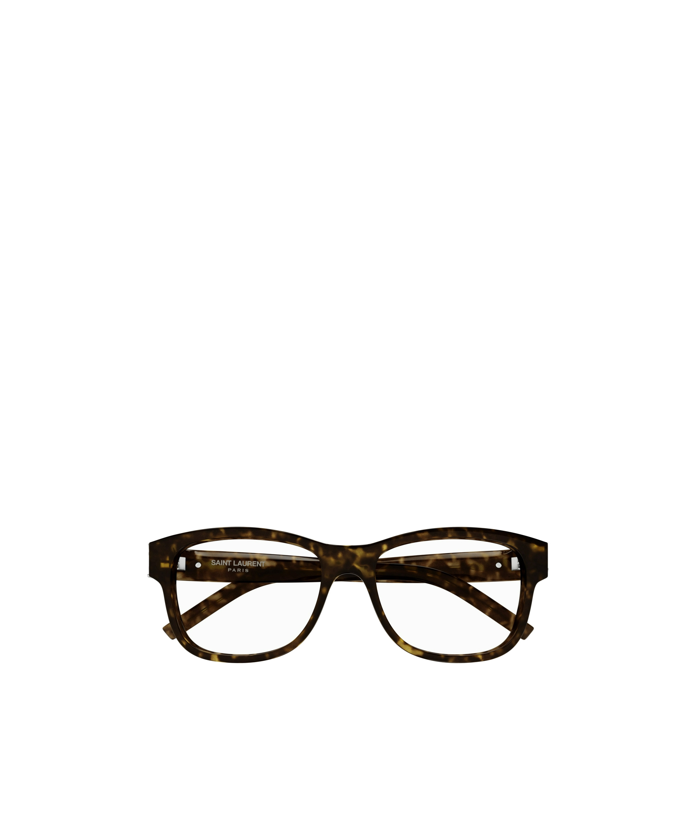 Saint Laurent Slm 132 Wayfarer-frame Glasses In Black