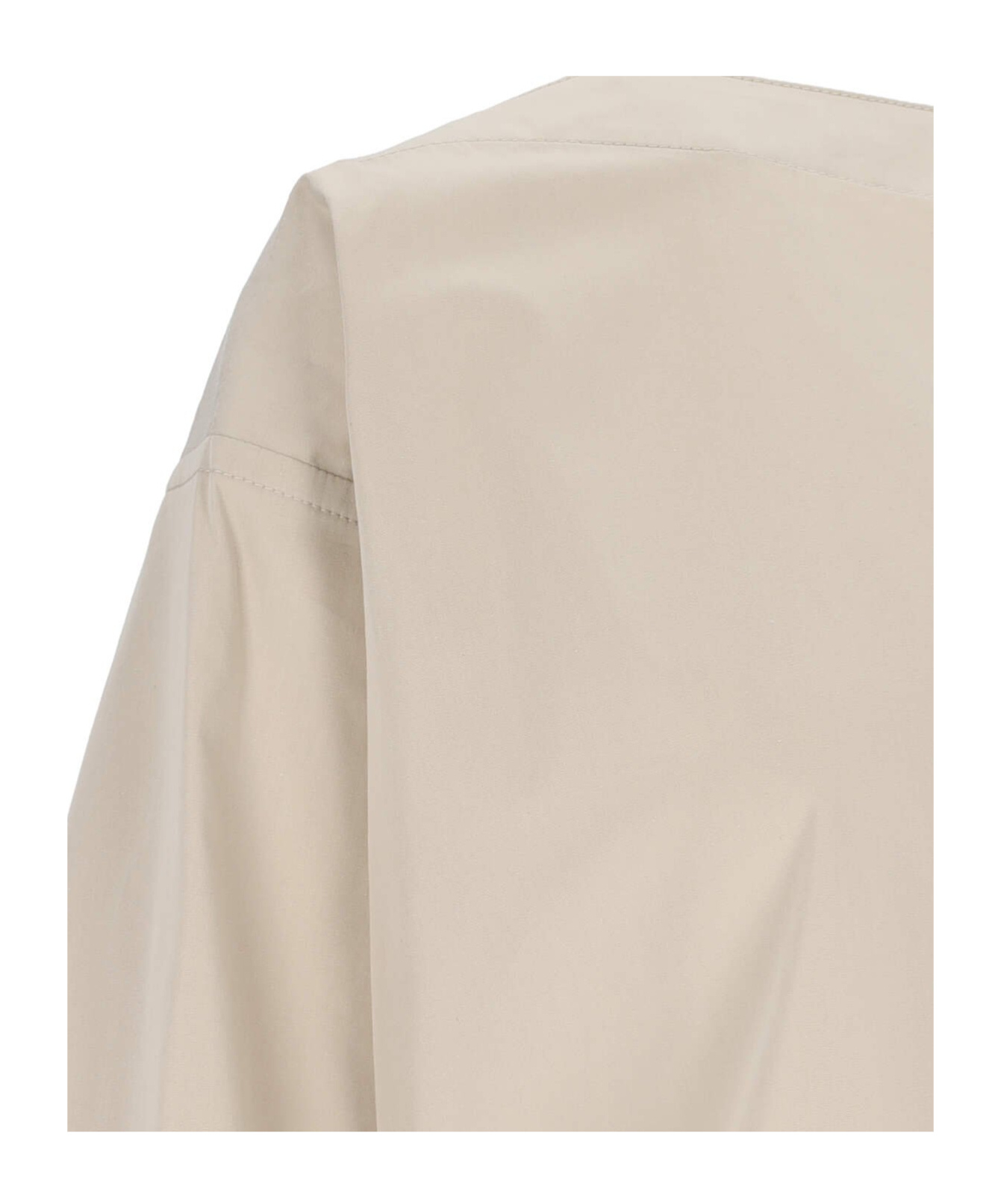 Bottega Veneta Cutout Details Shirt In Nude