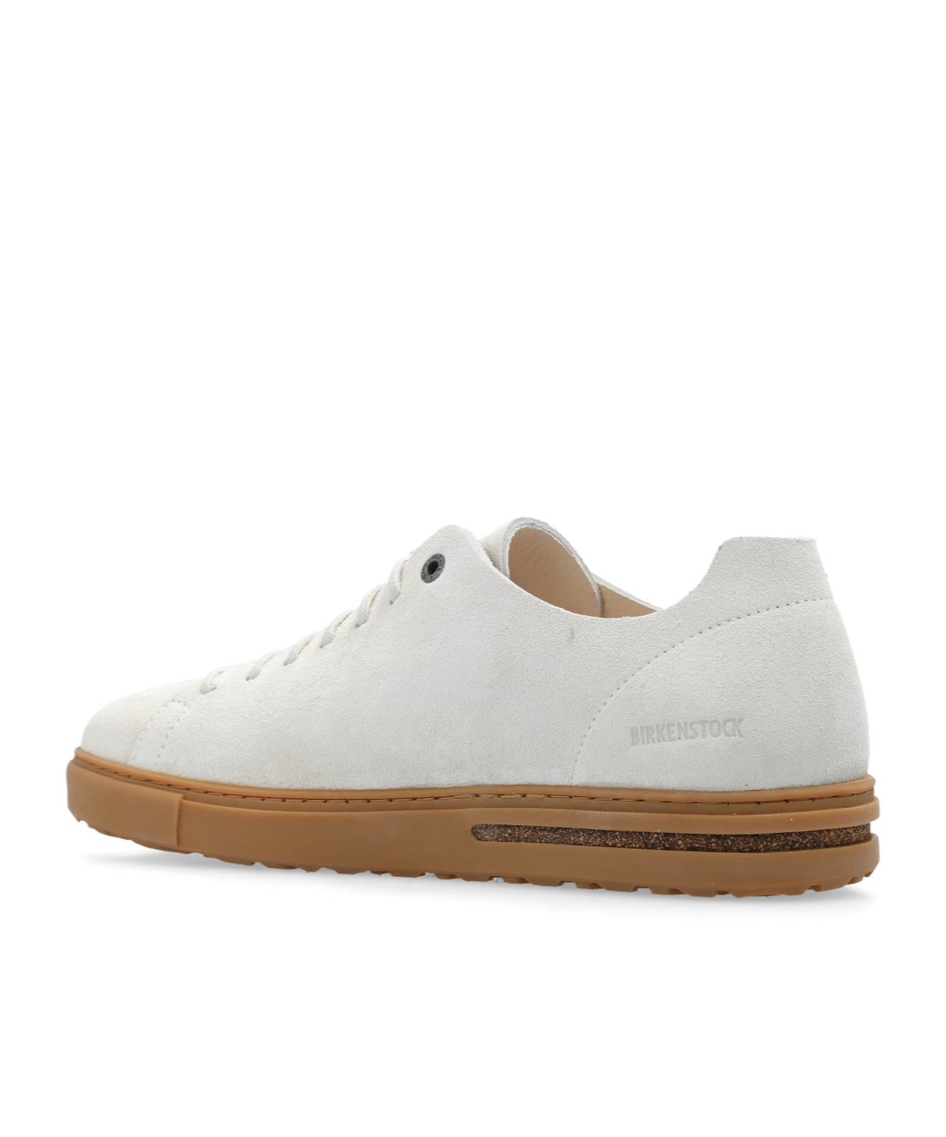 Birkenstock Bend Low Decon Suede Sneakers In White