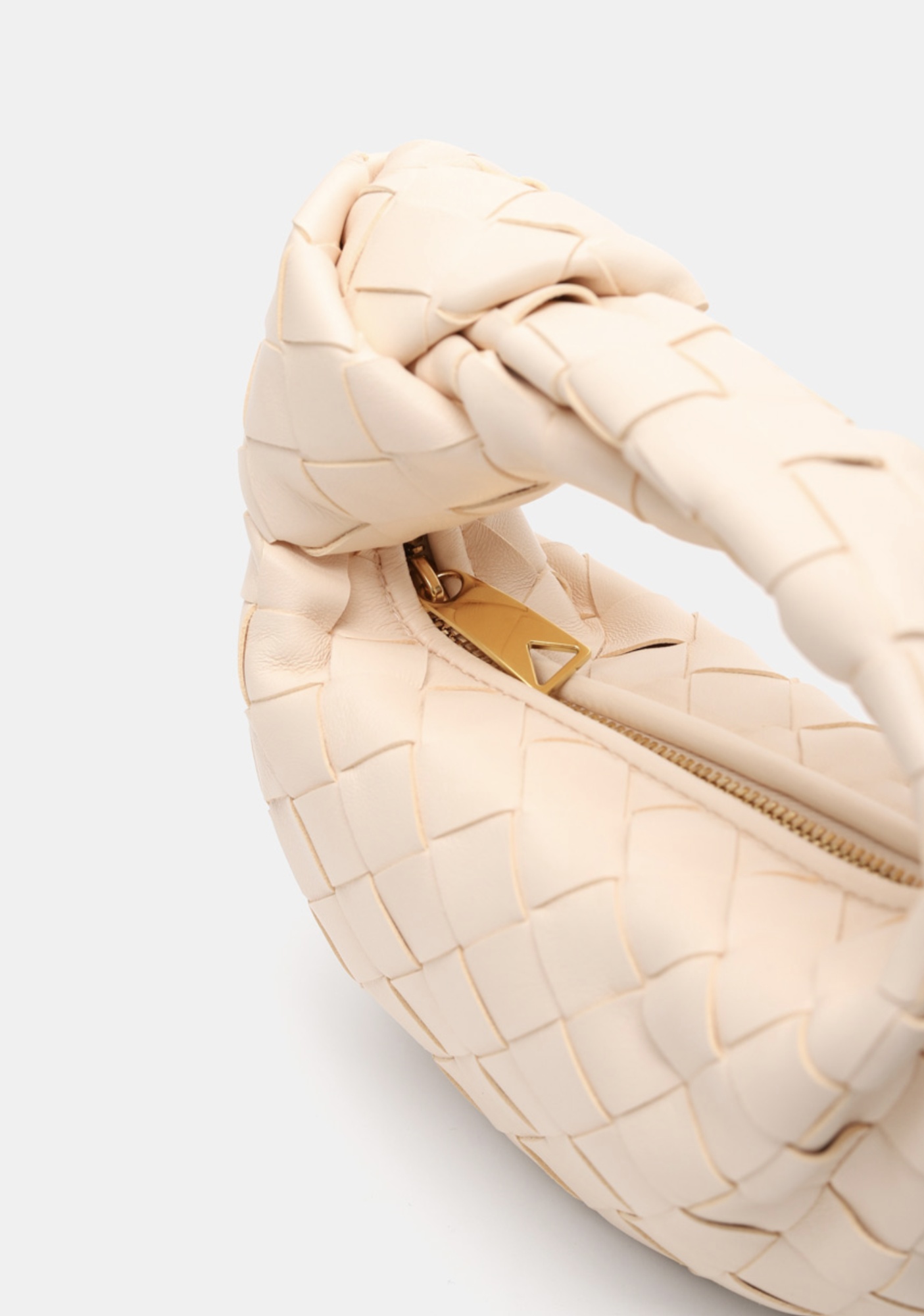 Bottega Veneta Candy Jodie Handbag In Nude