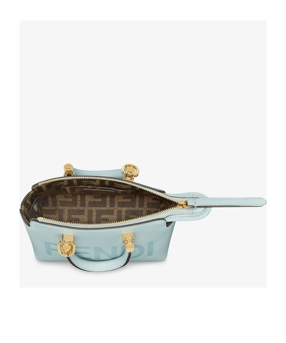 Fendi Small By The Way Leather Tote Bag In Green