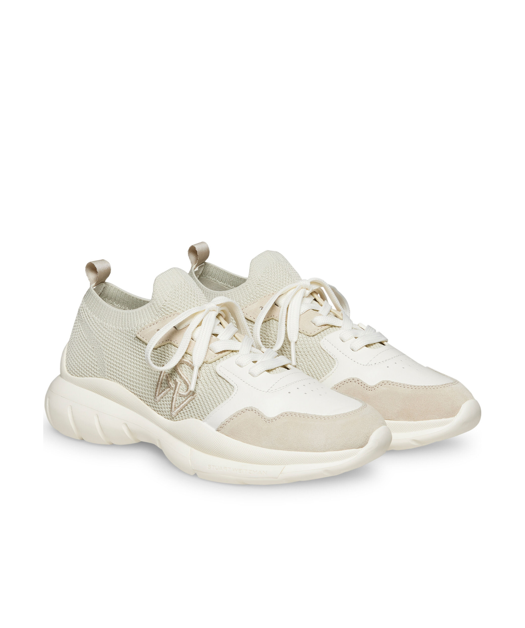 Stuart Weitzman 5050 Sneaker In White