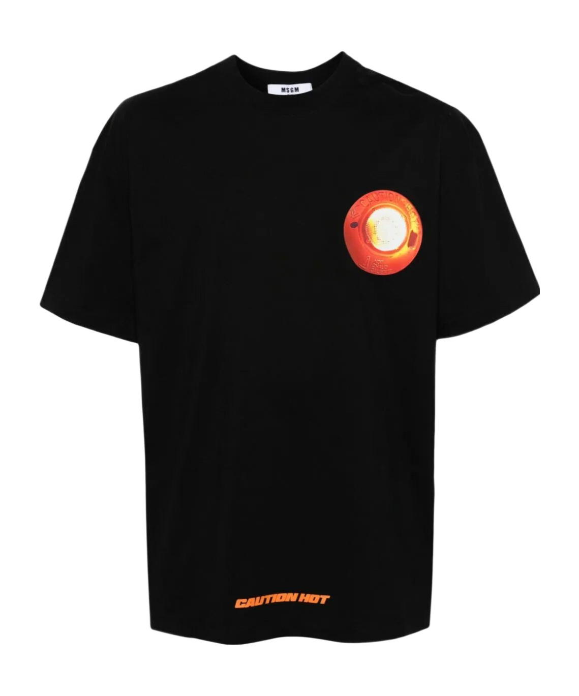 Msgm Graphic-print Cotton T-shirt