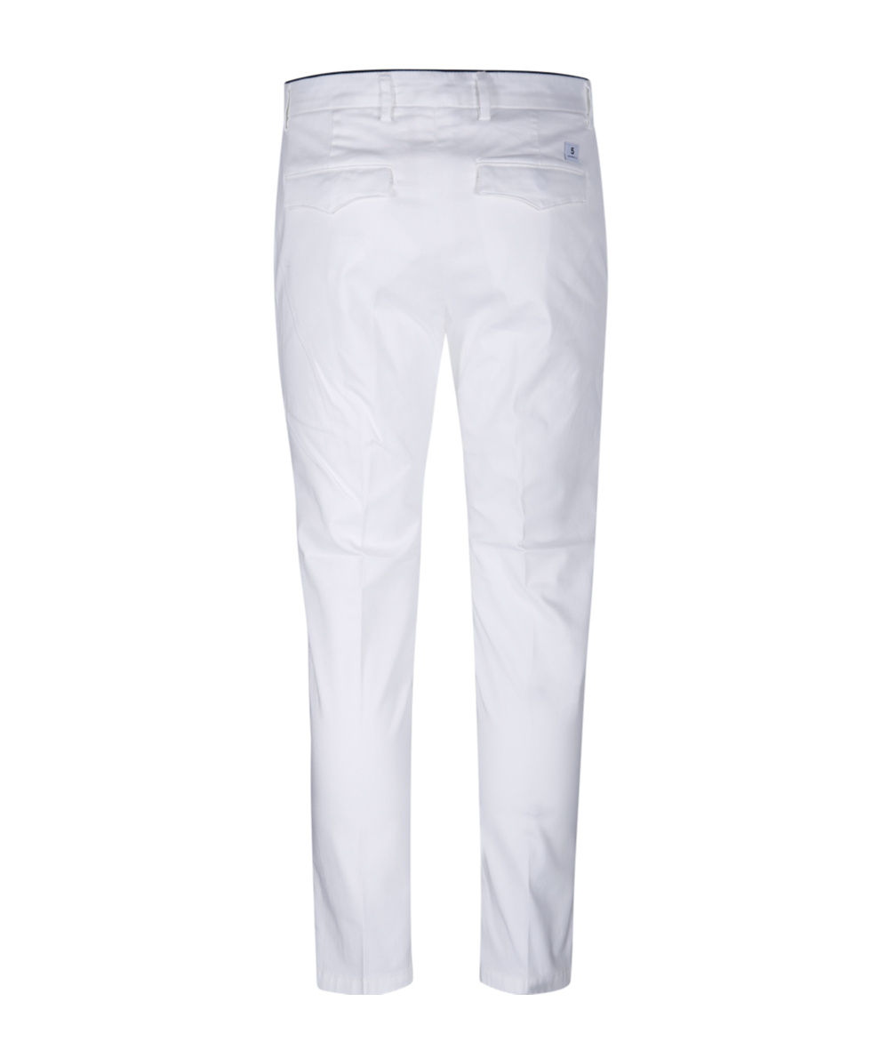Department Five Department 5 Chino Prince Slim Trousers Clothing In White