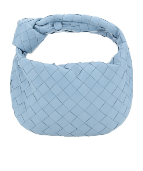 Bottega Veneta Jodie Crystal Mini Top-handle Bag In Blue