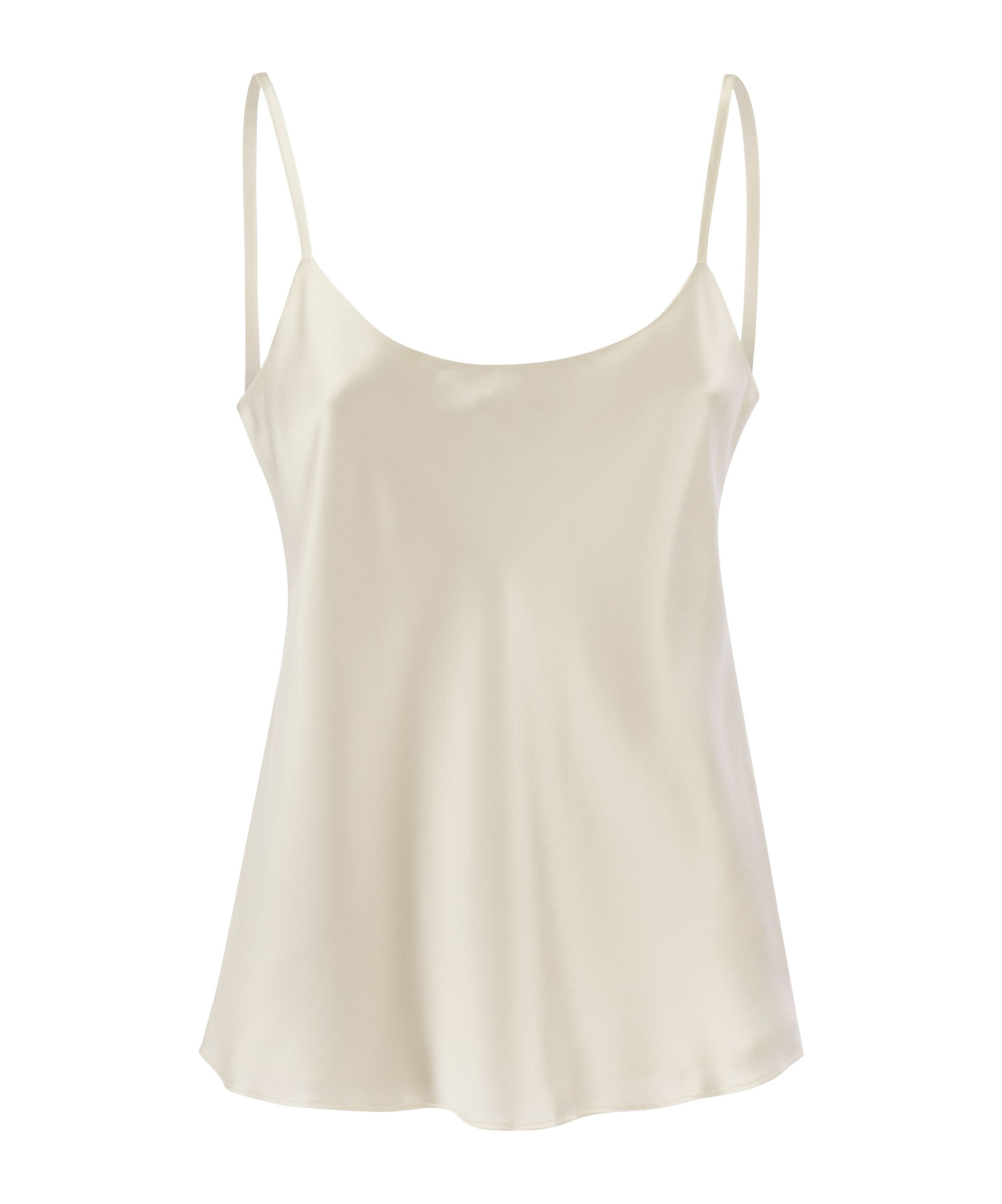 Max Mara Draped Silk Sleeveless V-neck Top In White