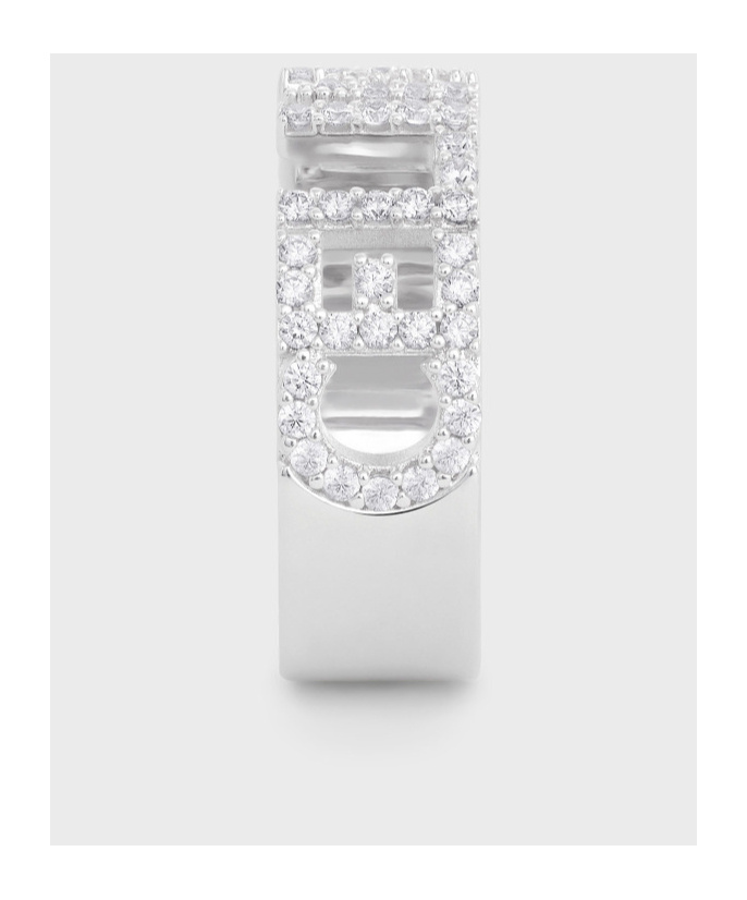 Celine Monochroms Ring In White