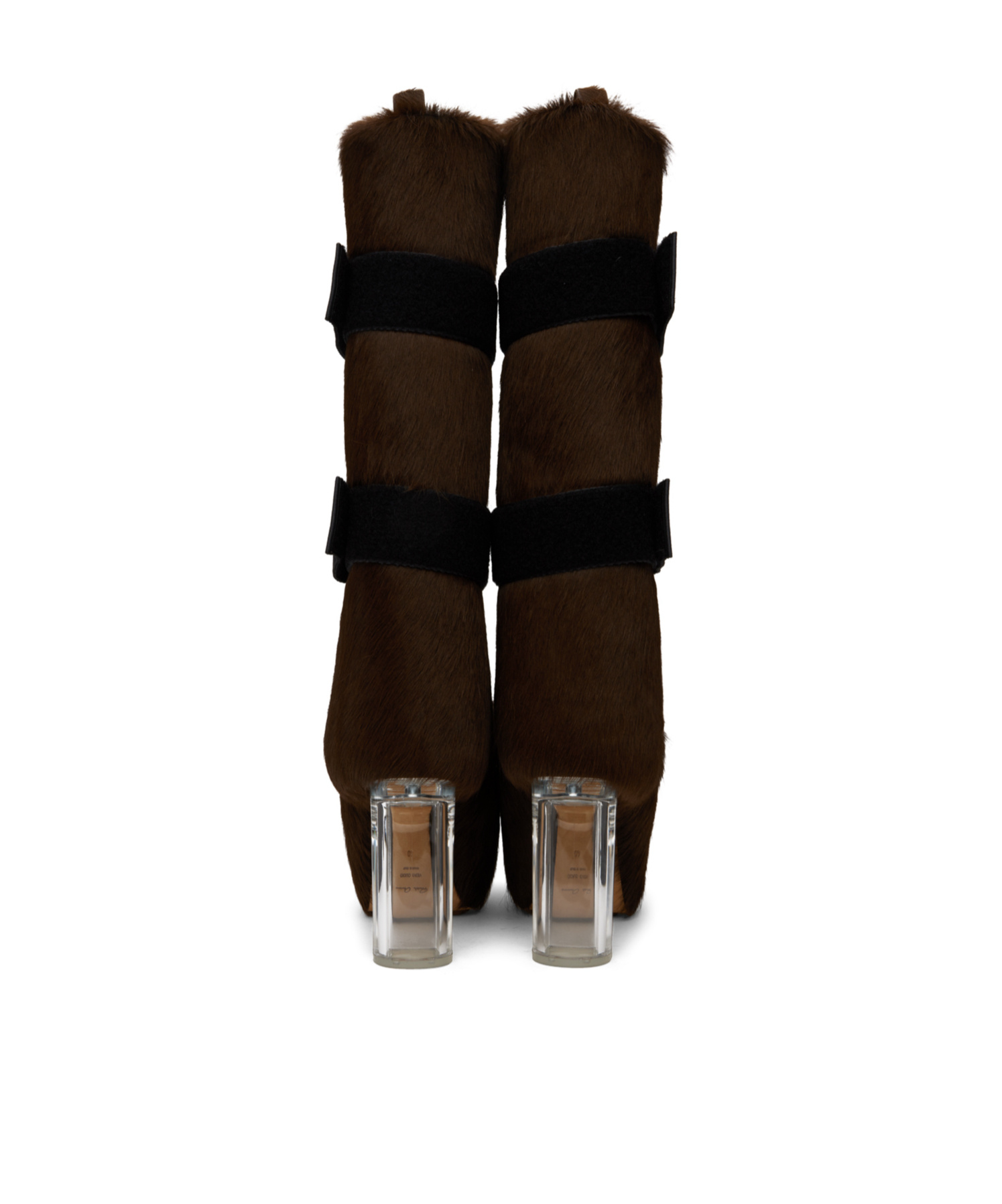 Rick Owens High-heeled Boots In Black
