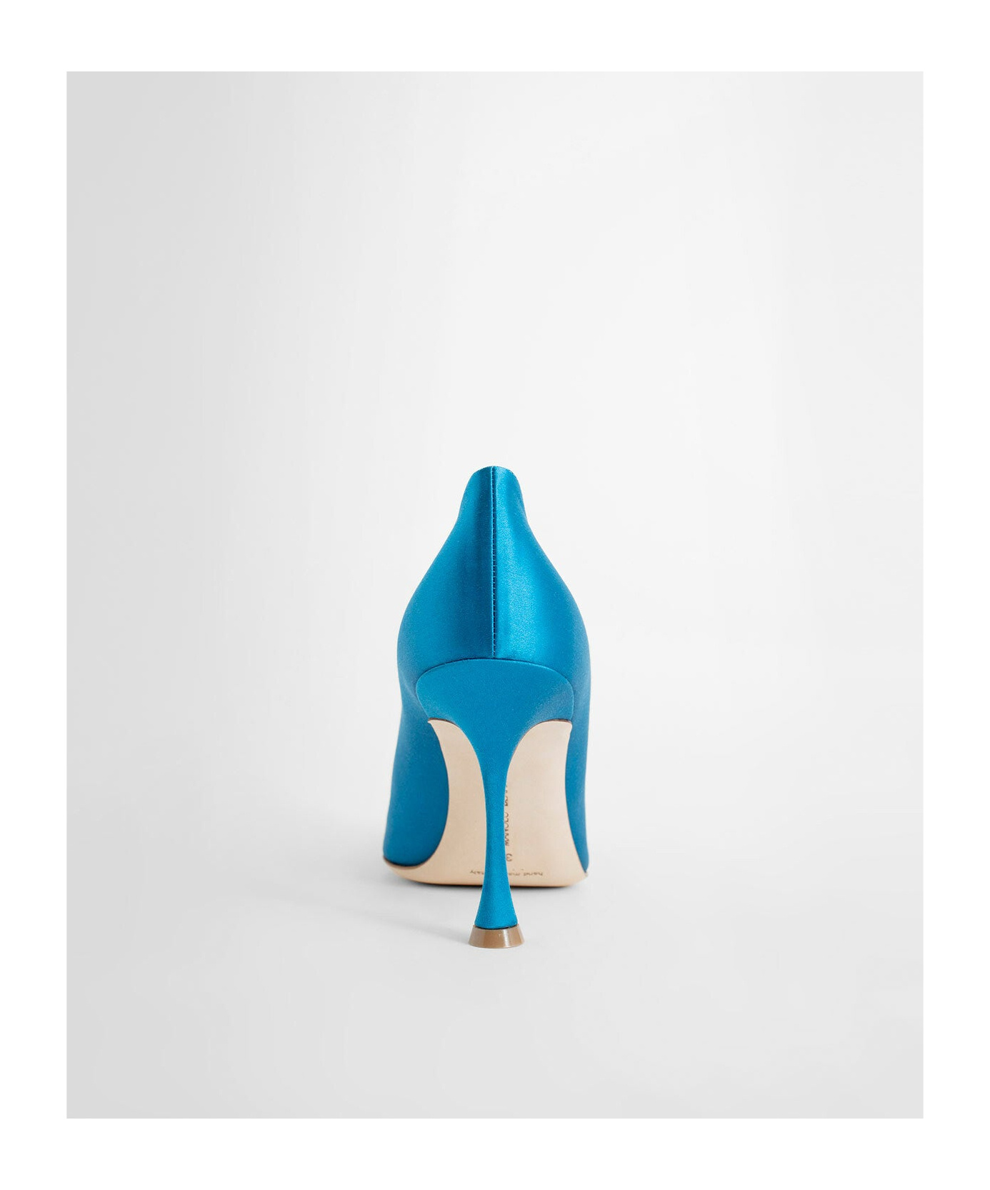 Manolo Blahnik Cusp High-heeled Shoes In Blue