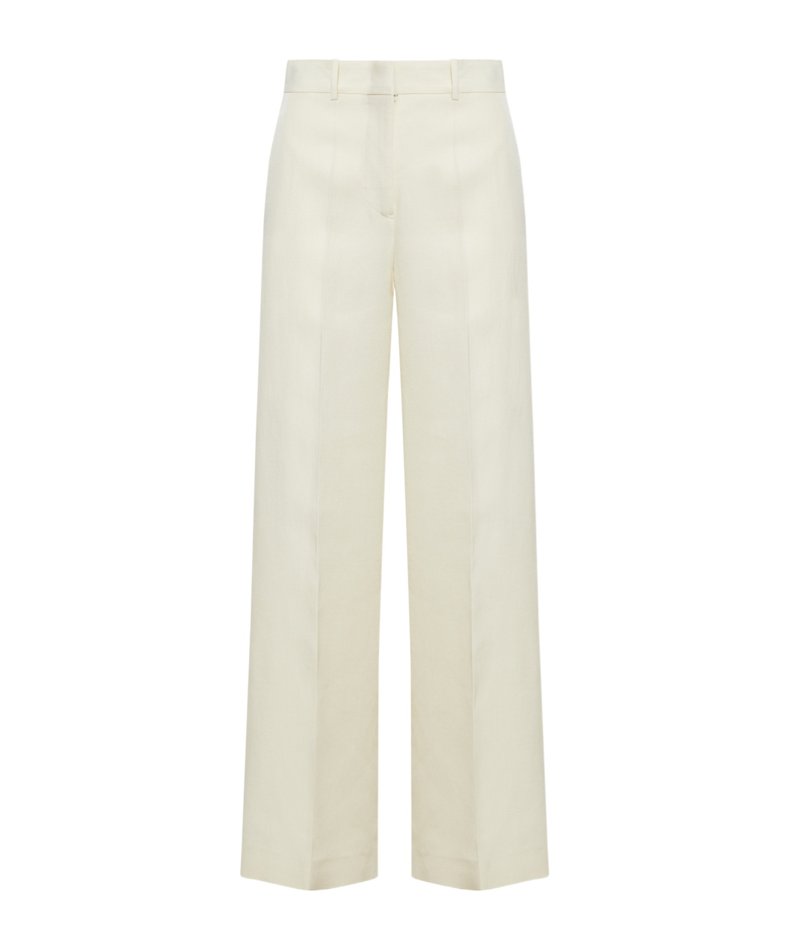 Jil Sander Slim Crepe Satin Straight-leg Pants In White