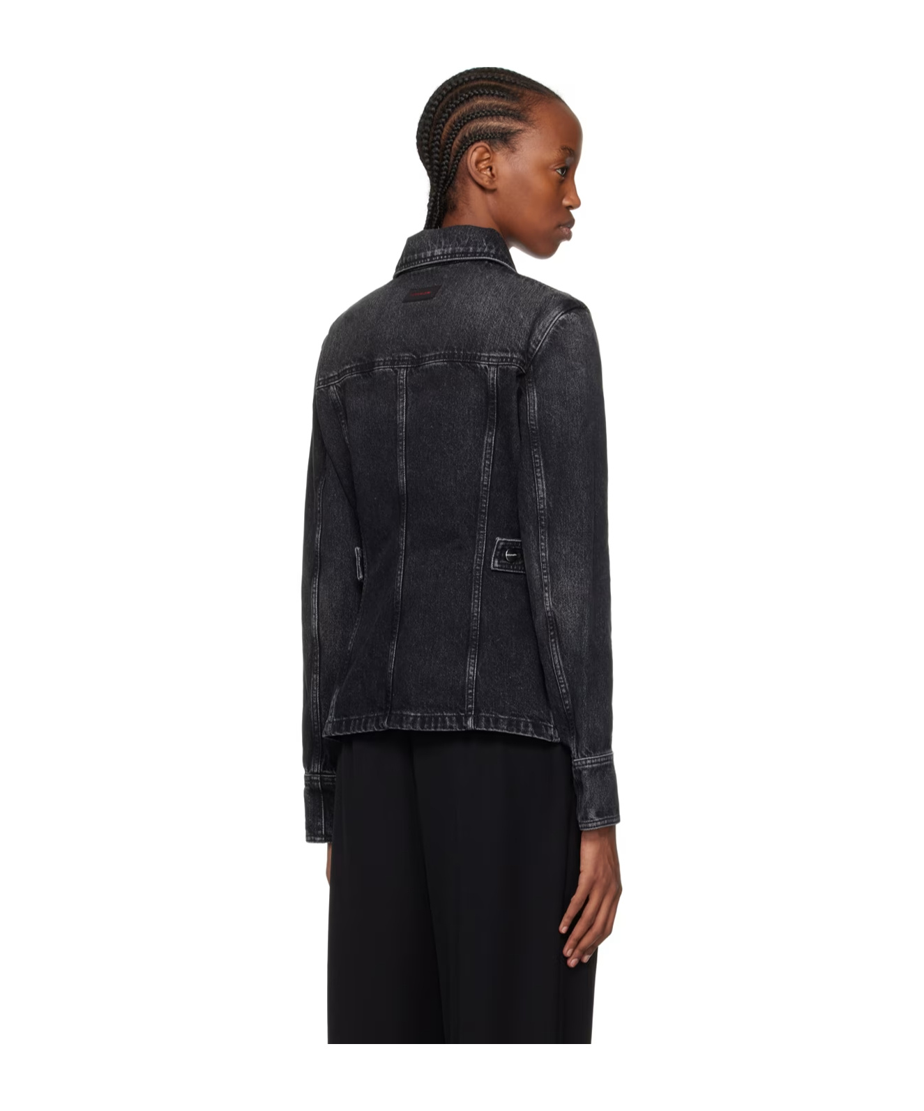 Ferragamo Salvatore Button In Black