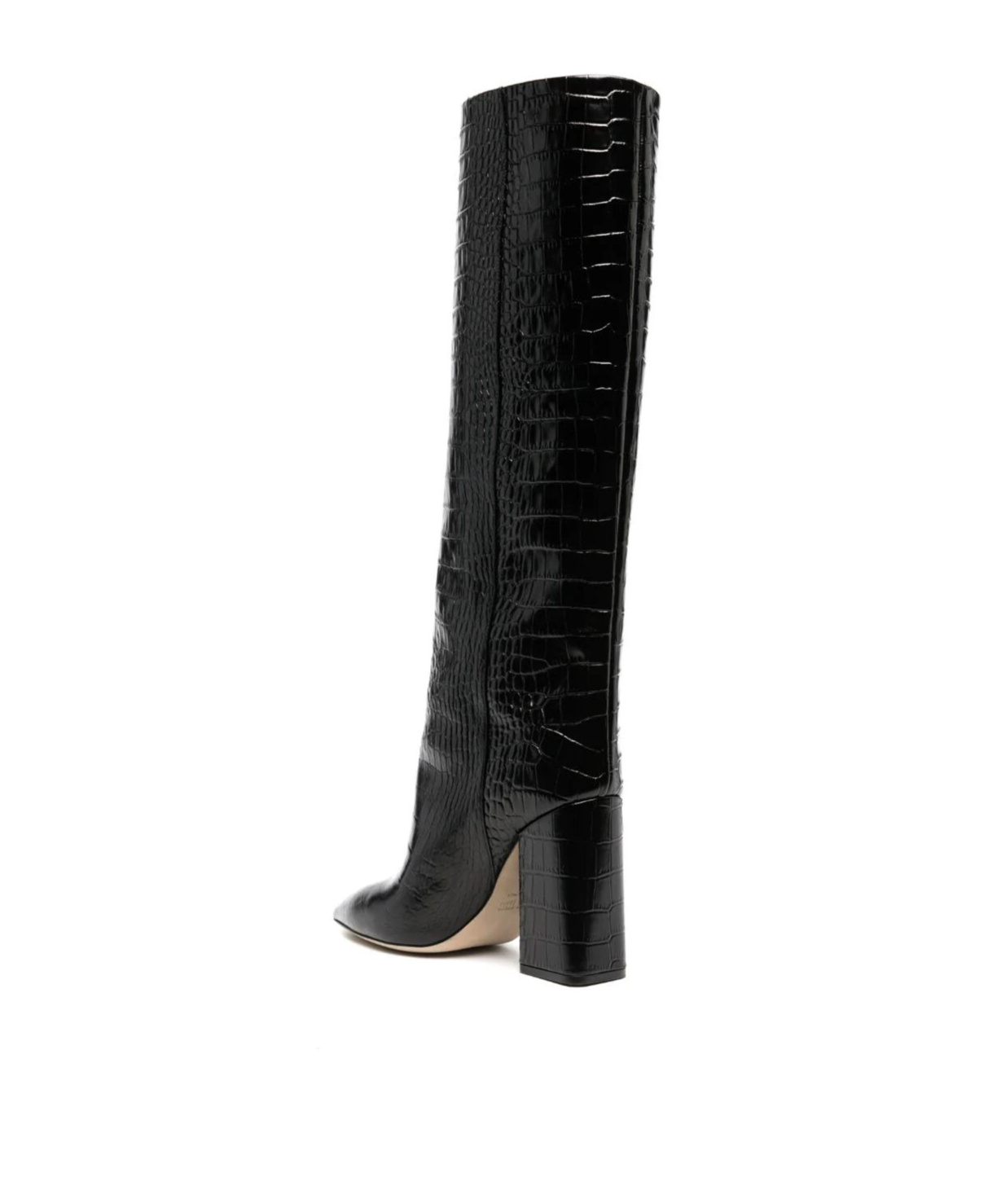 Paris Texas Thick-heeled Boots In Black
