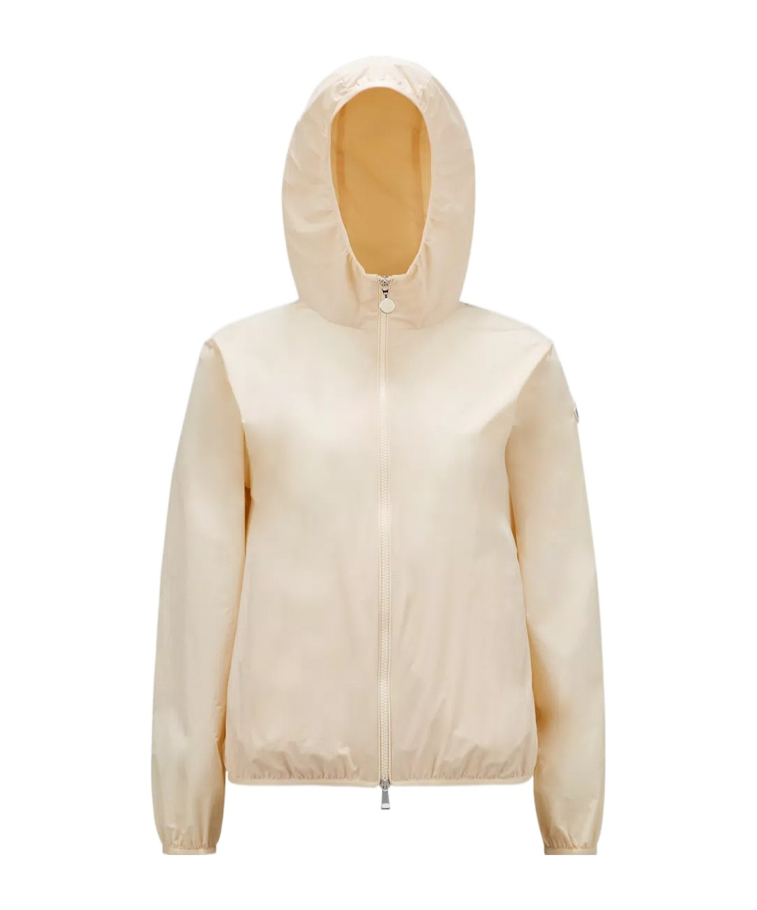 Moncler Fegeo Hooded Jacket White In Nude