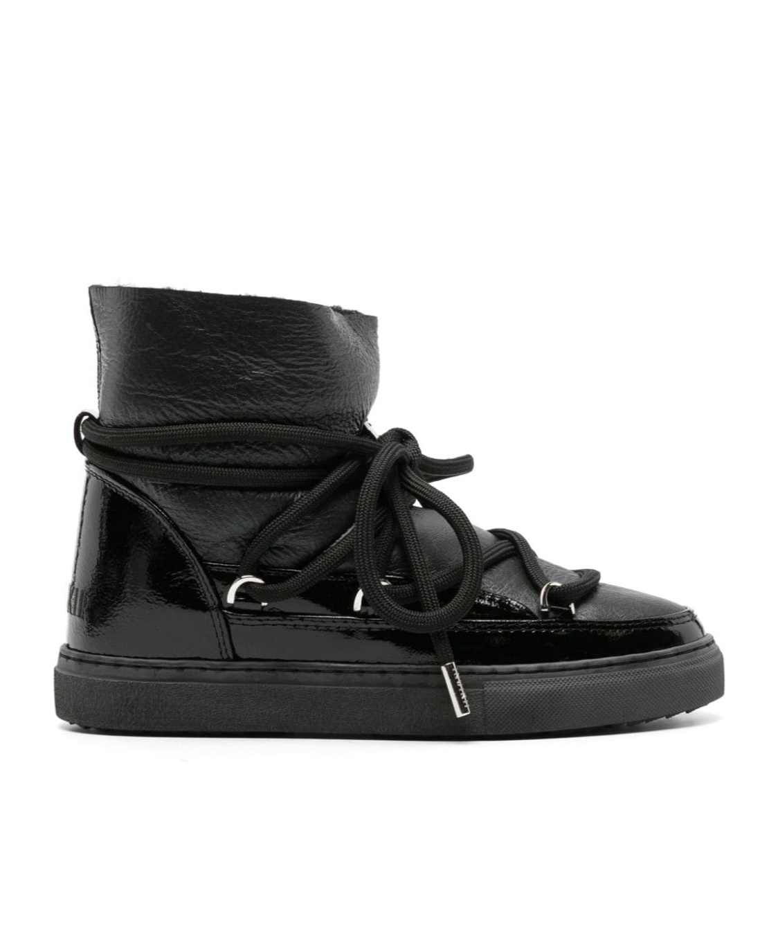 Inuikii Classic Sneaker Lambskin Boots In Black