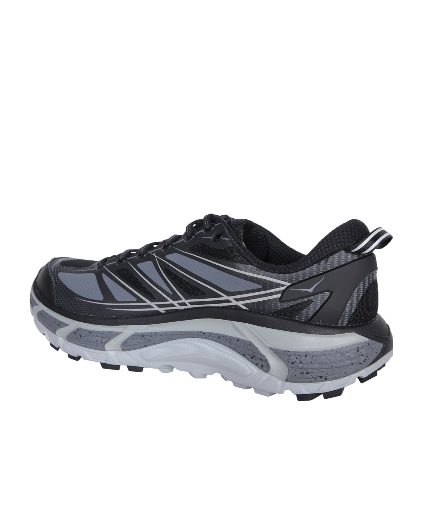 Hoka Mafate Speed 2 Rubber And Mesh Running Sneakers In Black