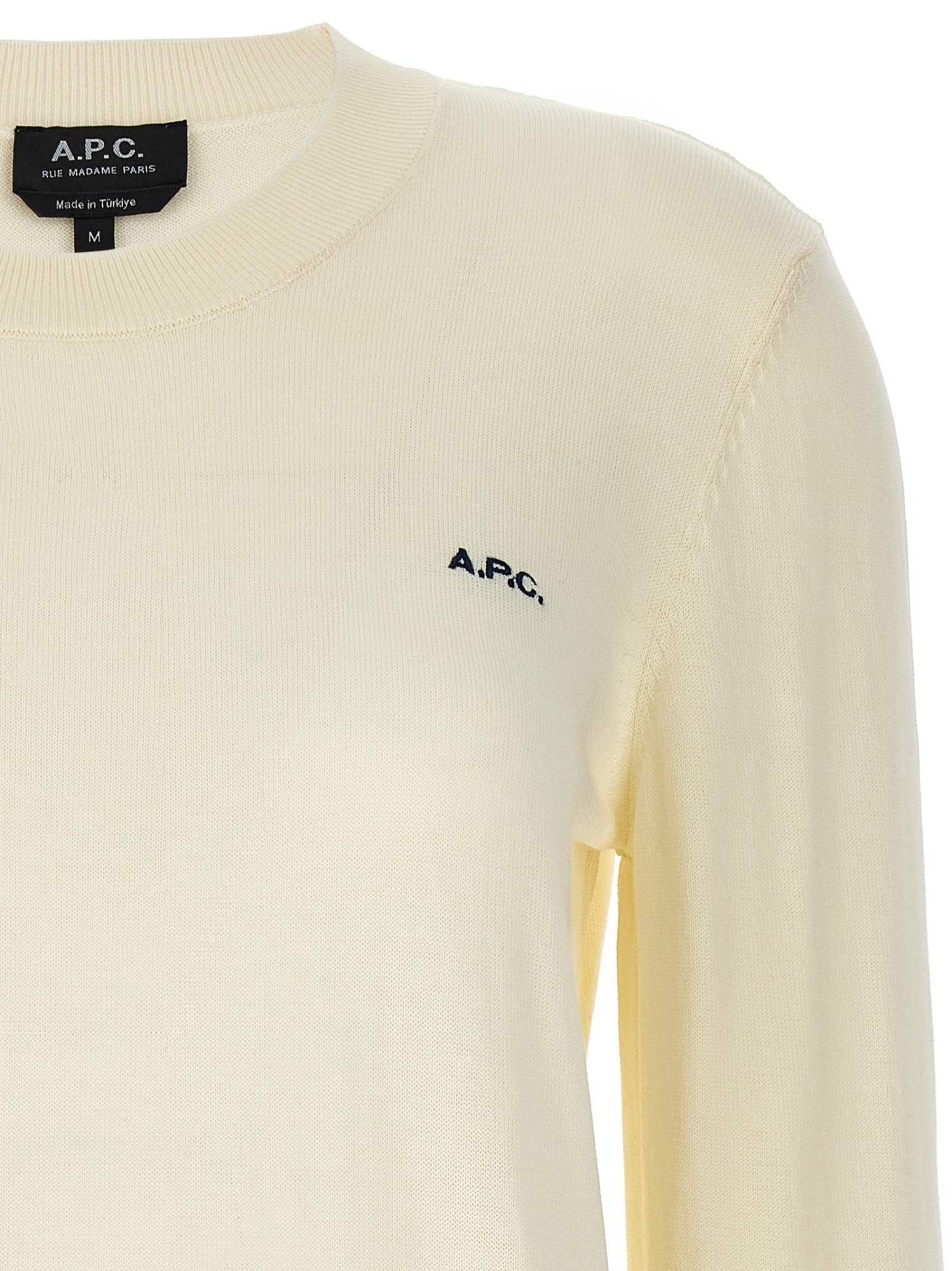 Apc Victoria Sweater In Nude