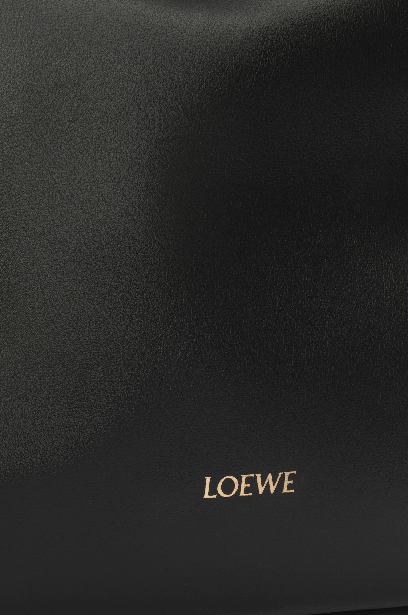 Loewe Flamenco Medium Clutch Bag In Napa Leather In Black