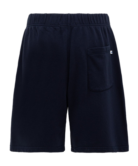 Shop Autry Logo-print Cotton Track Shorts In Black