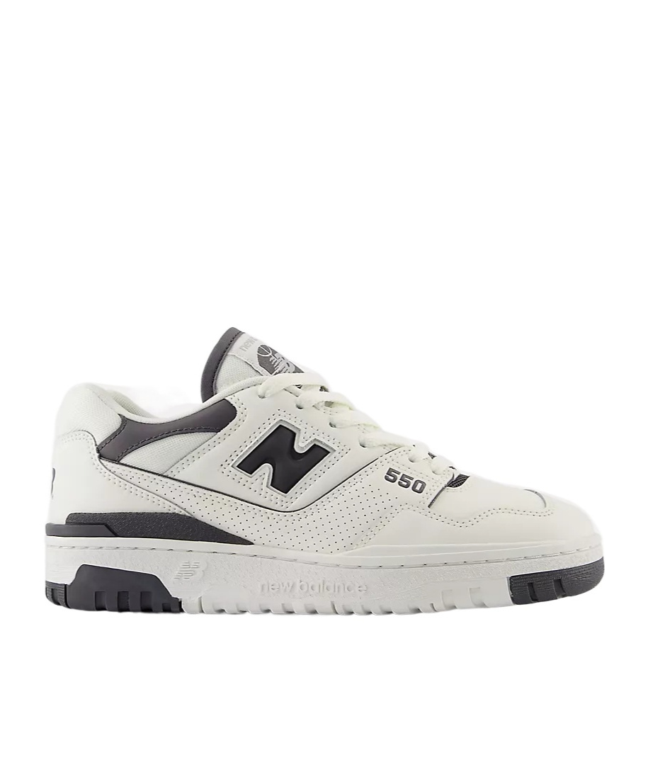 Shop New Balance 550 Panelled Sneakers In White