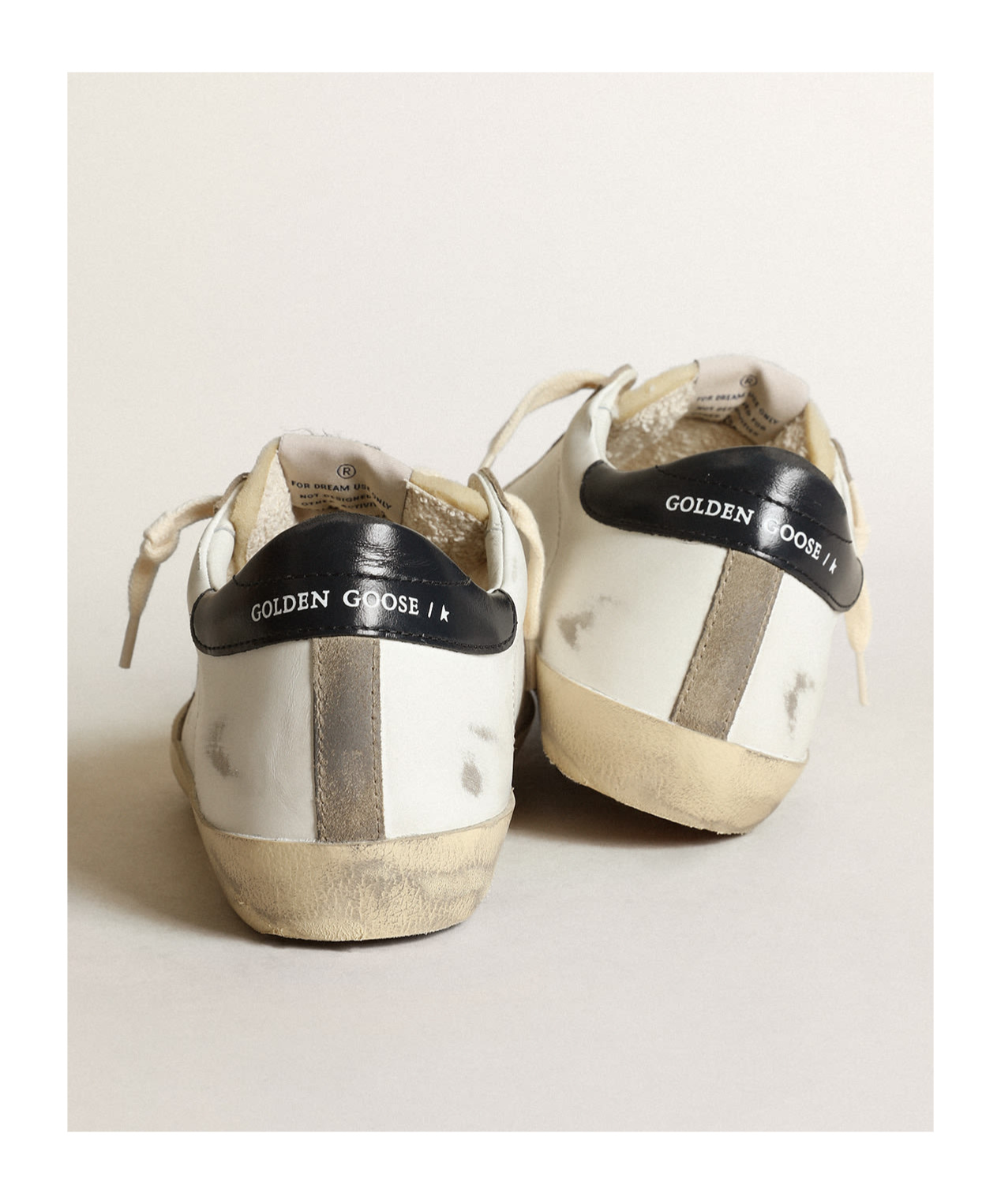 Golden Goose Super Star Sneakers In Nude