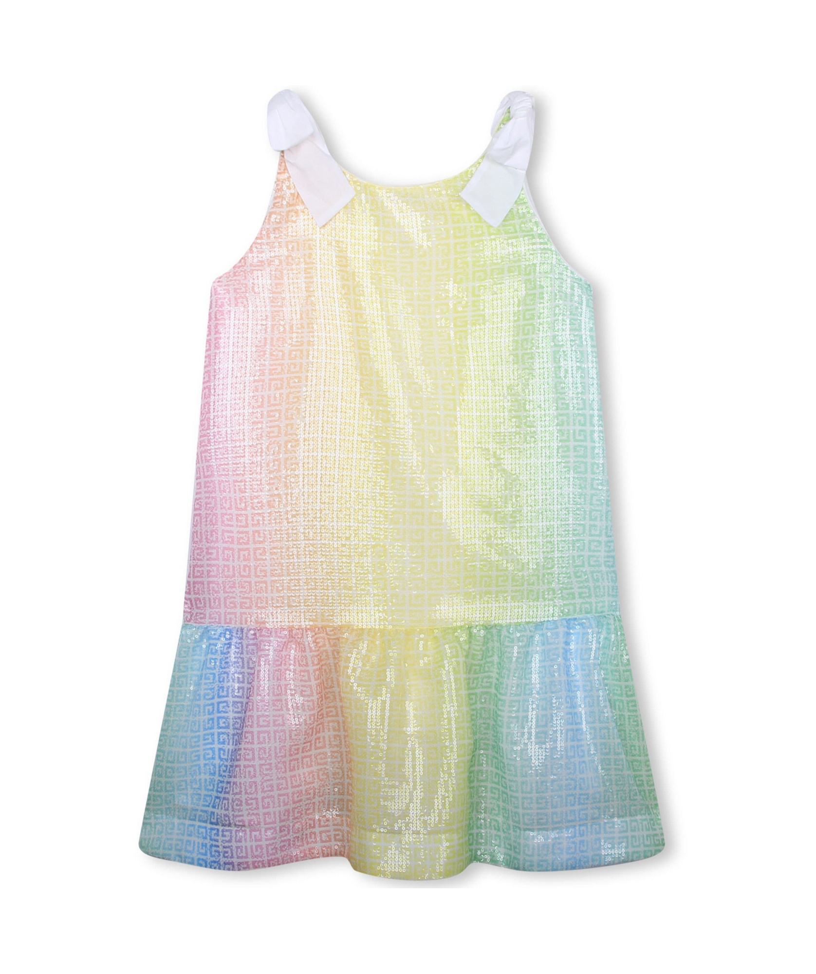 Givenchy 4g Gradient Sequinned A-line Dress In Multicolor