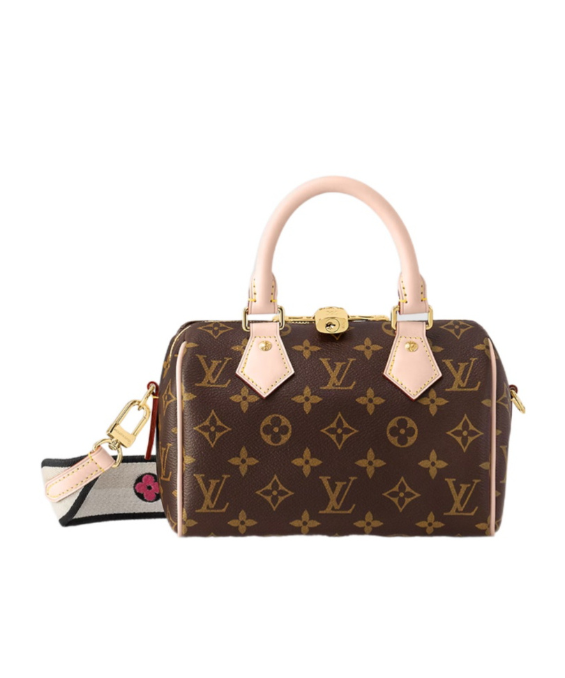 Pre-owned Louis Vuitton Speedy Bandouli�re 20 Shoulder Bag In Brown