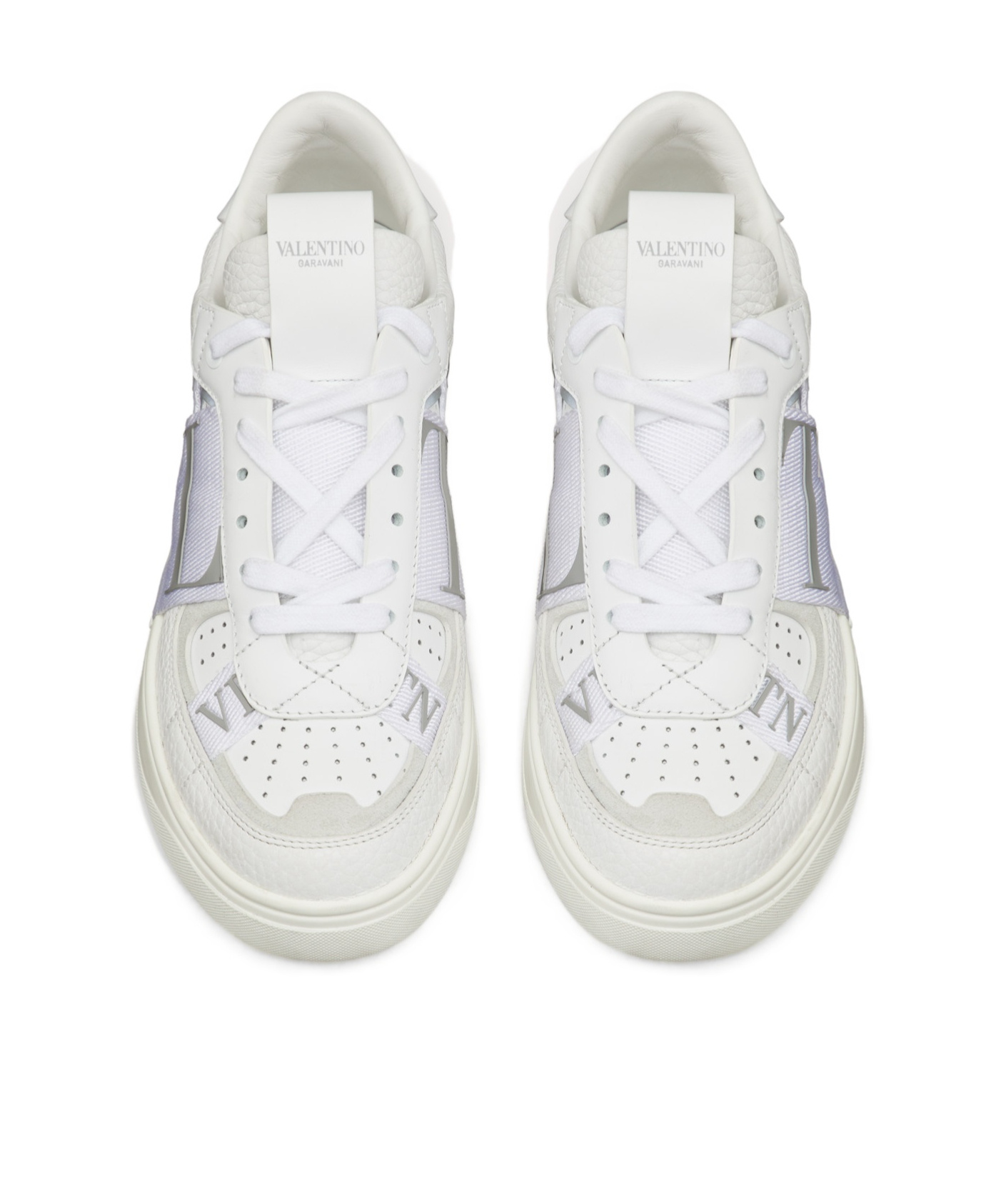 Shop Valentino Vl7n Low-top Sneakers In White
