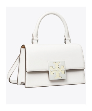 Tory Burch Mini Top-handle Bag In White