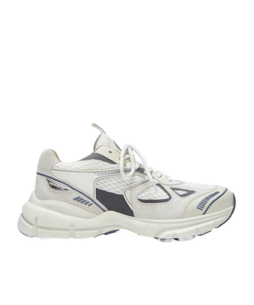 Axel Arigato Marathon Runner Panelled Sneakers In White