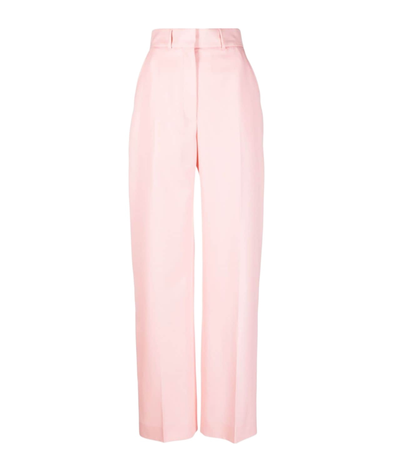 Casablanca Tailored High-waisted Trousers In Pink