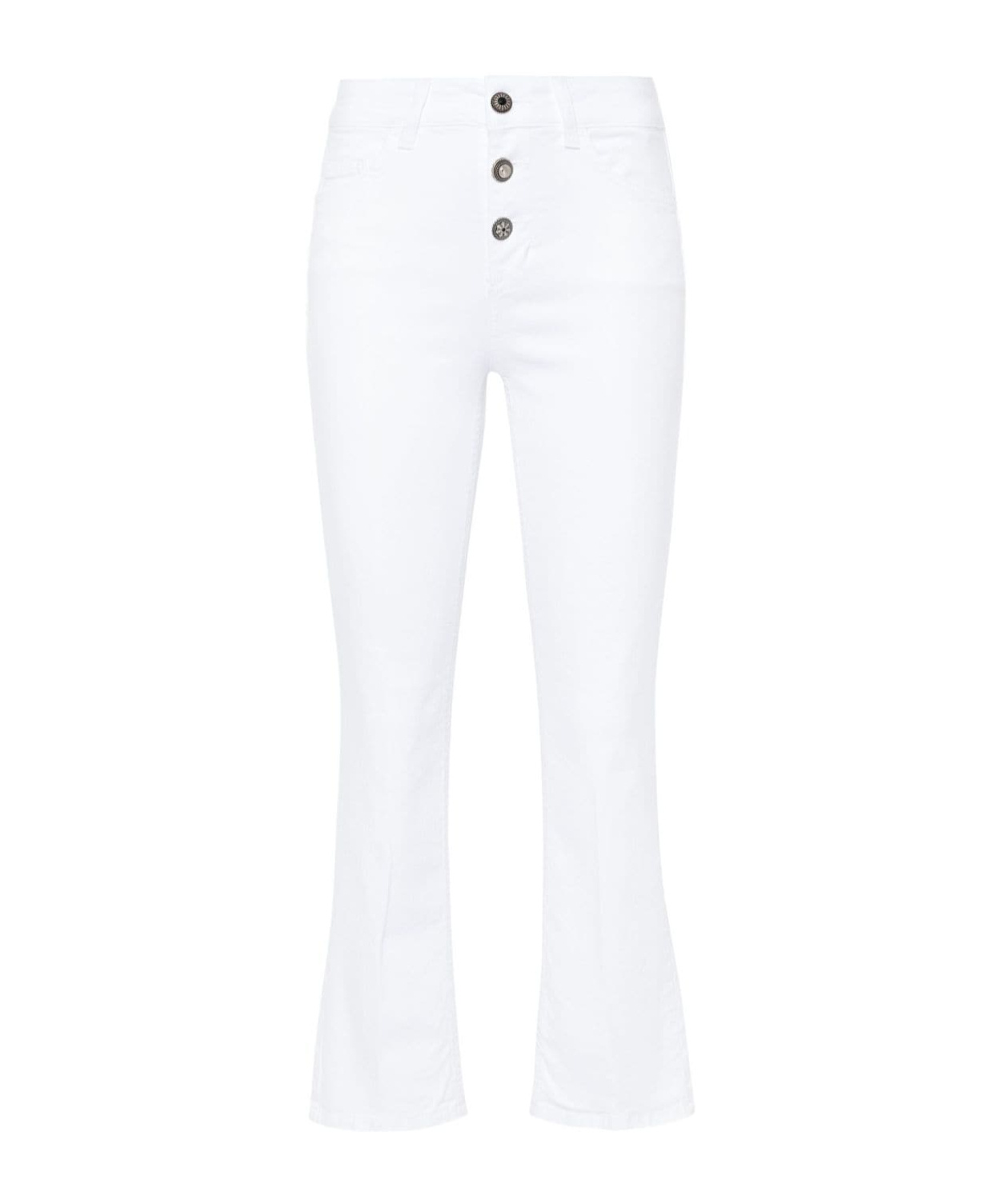 Liu •jo Liu Jo High-waisted Bootcut Jeans With Flared Leg Design In White