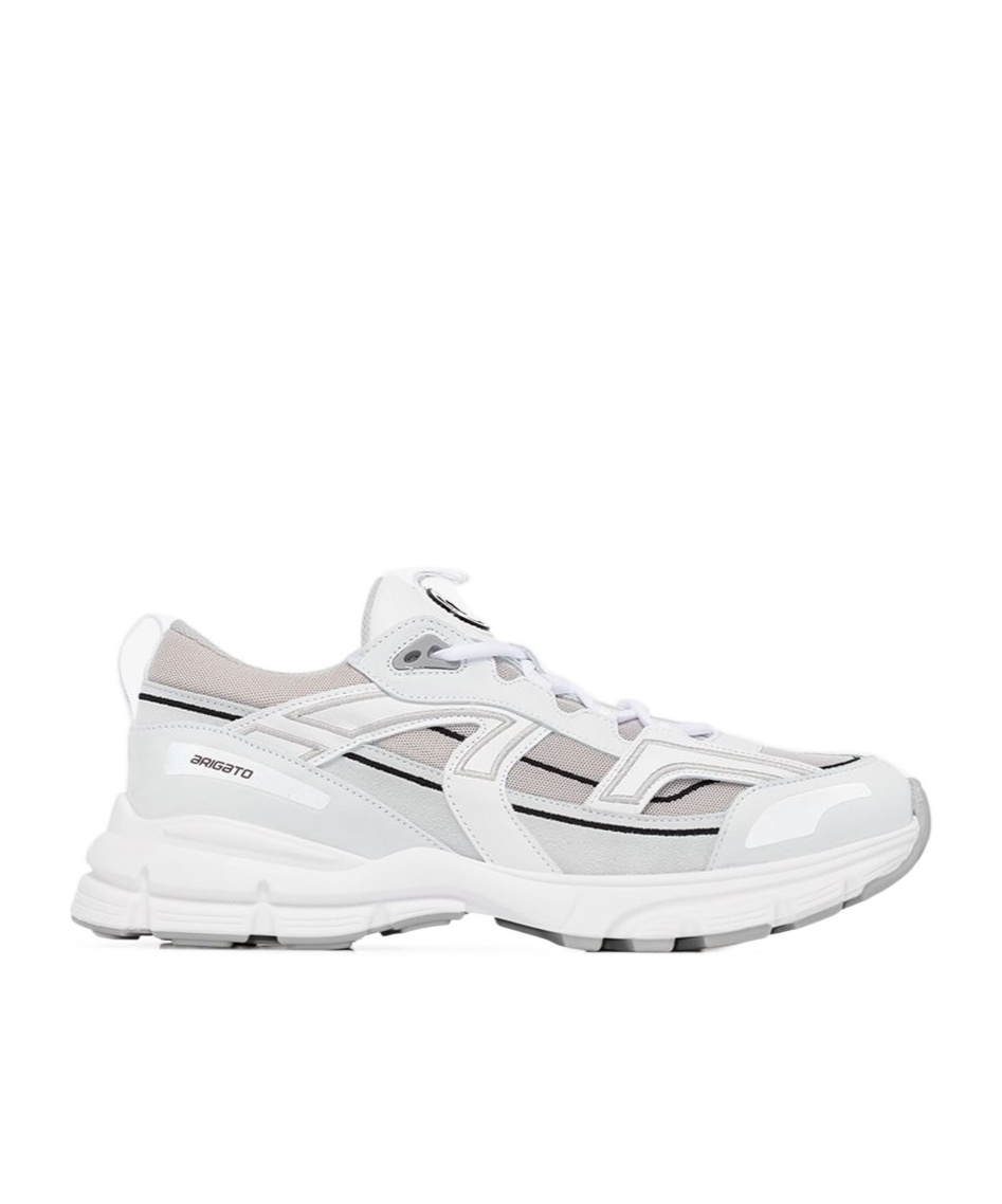 Axel Arigato Marathon R-trail Leather And Mesh Sneakers In White