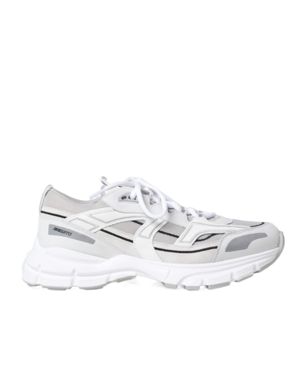 Axel Arigato Marathon R-trail Leather And Mesh Sneakers In White