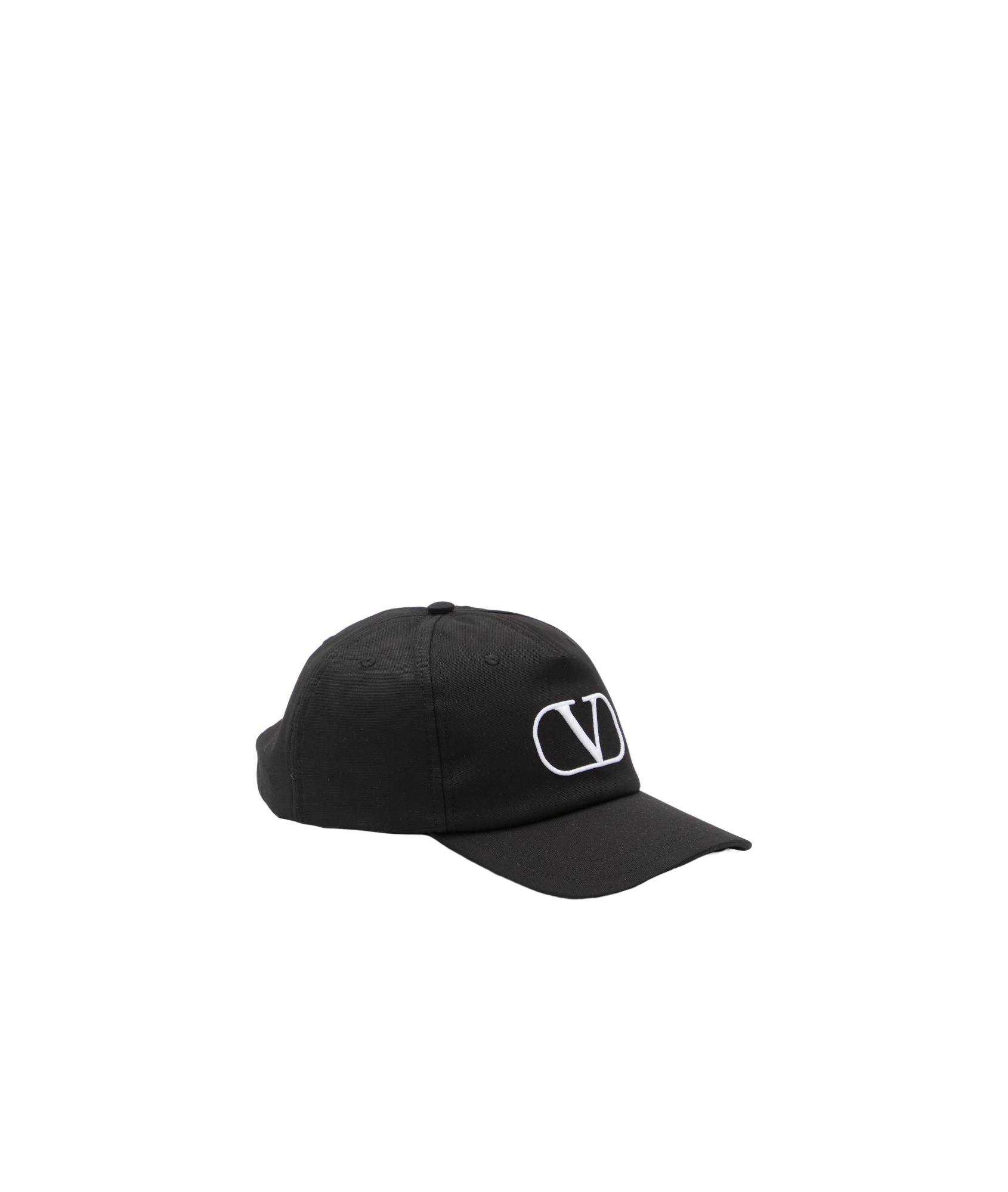 Valentino Garavani Vlogo Baseball Cap In Black