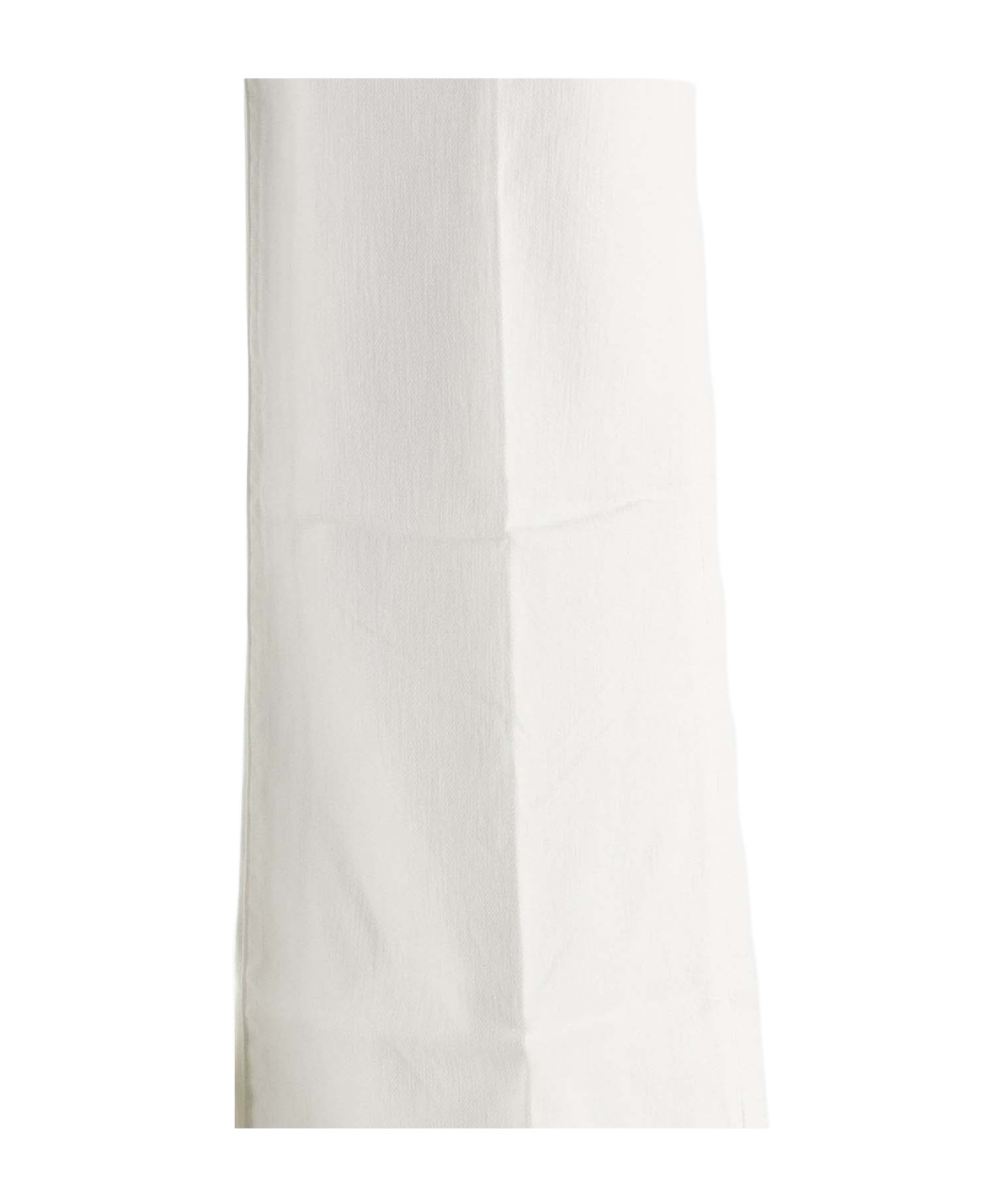 Mother The Hustler Patch Pocket Raw Hem High Waist Ankle Flare Jeans In White
