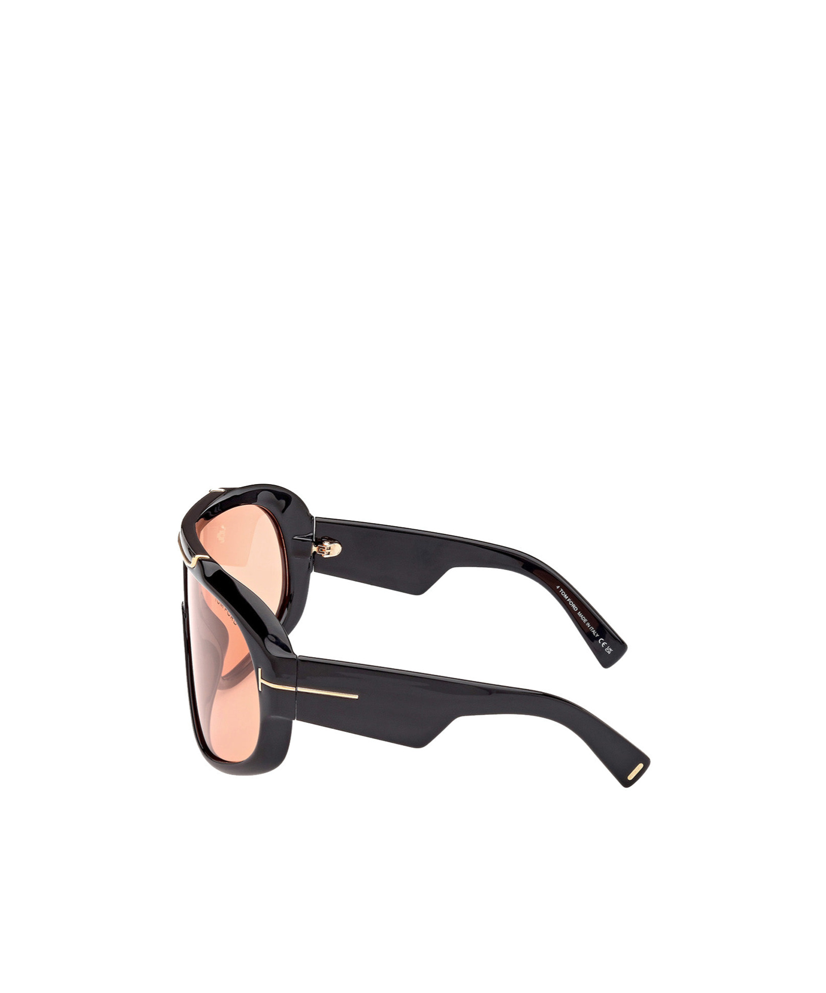 Tom Ford Eyewear Photochormatic Rellen Shield Frame Sunglasses In Nude