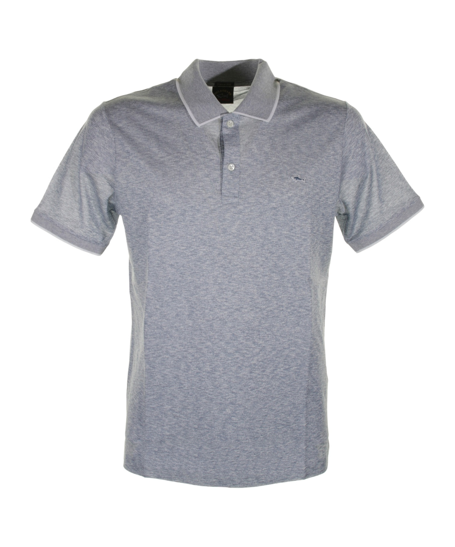 PAUL & SHARK LOGO LAPEL POLO SHIRT