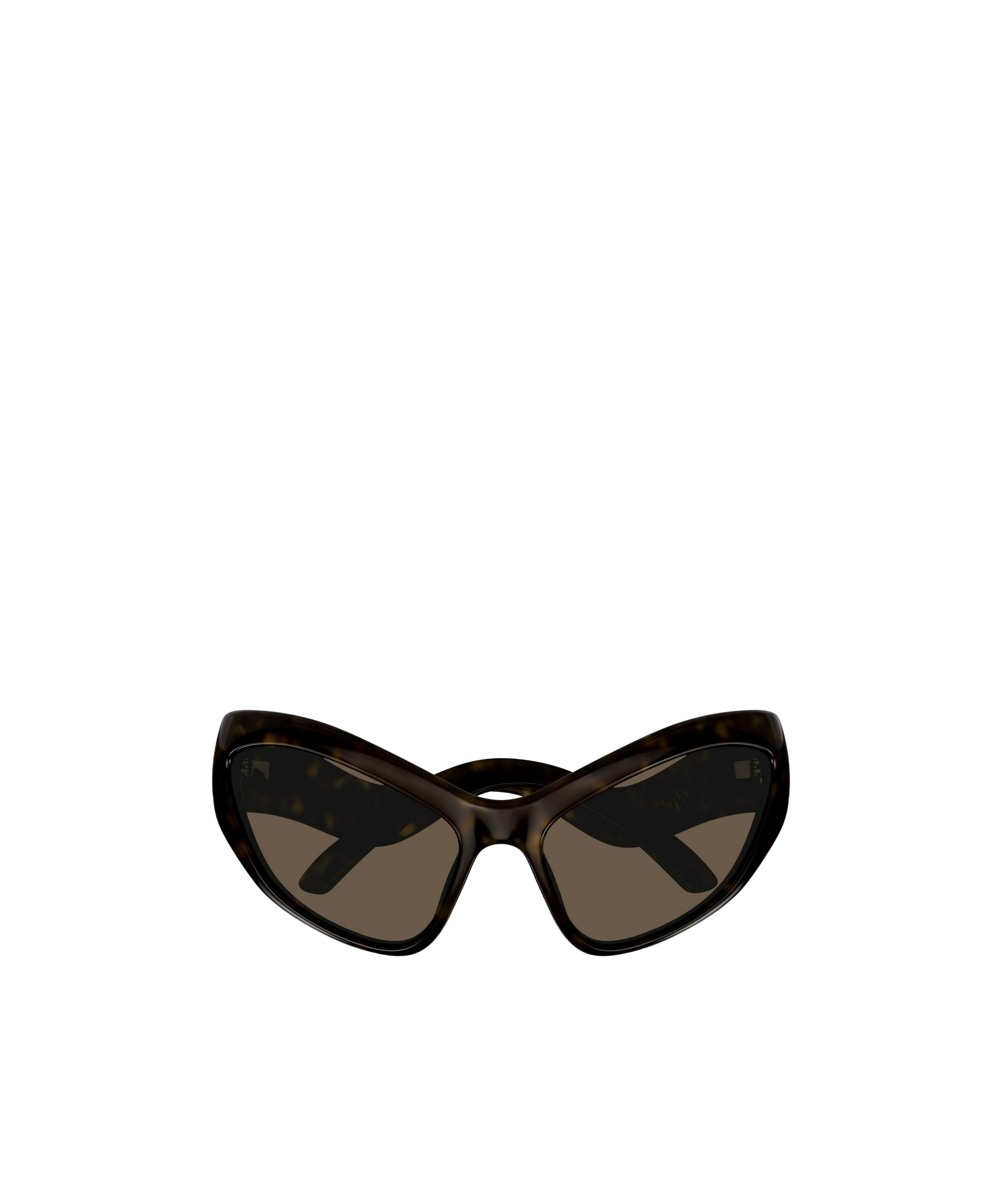 Balenciaga Grey Rectangular Ladies Sunglasses Bb0096s 001 51 In Black