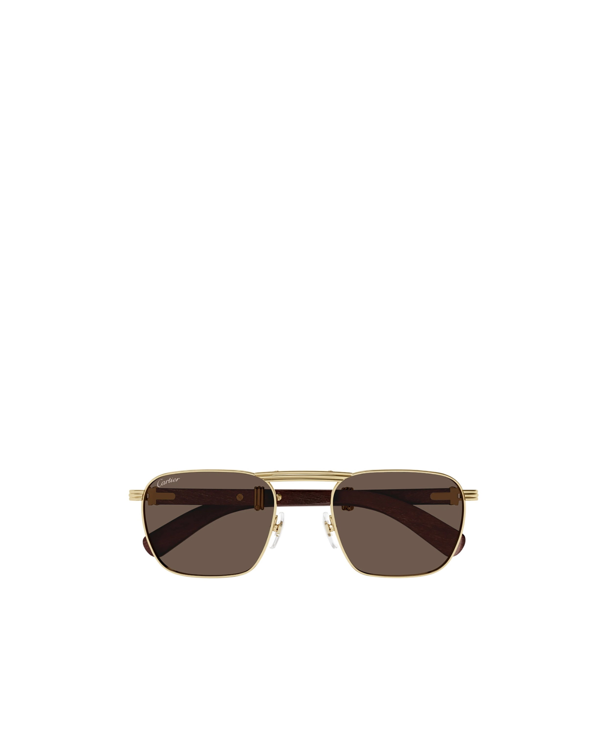 Cartier Eyewear Pilot In Green