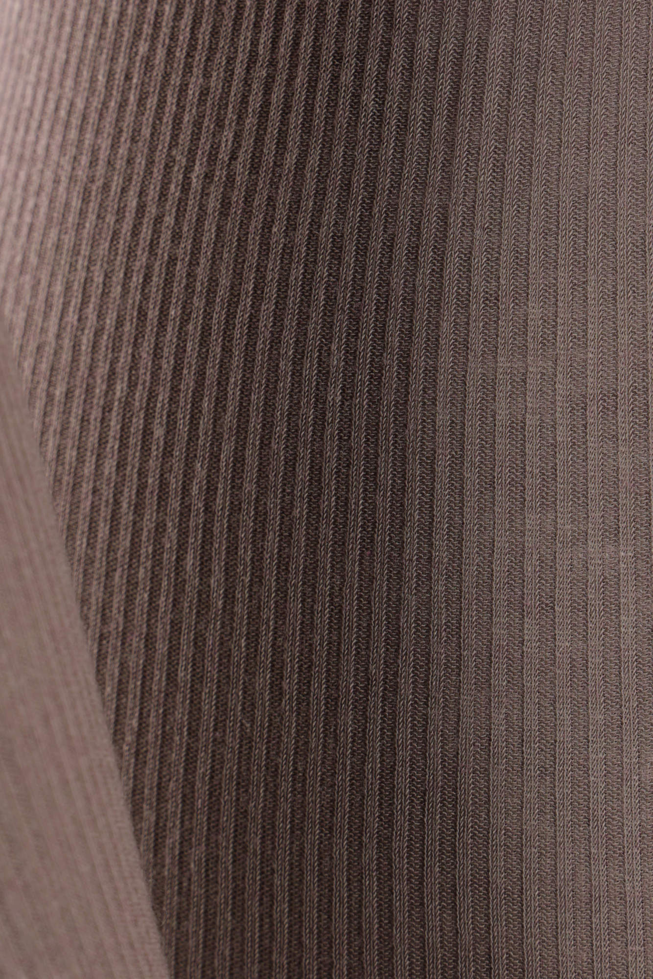 Rick Owens Long-sleeve Ribbed T-shirt In Gray