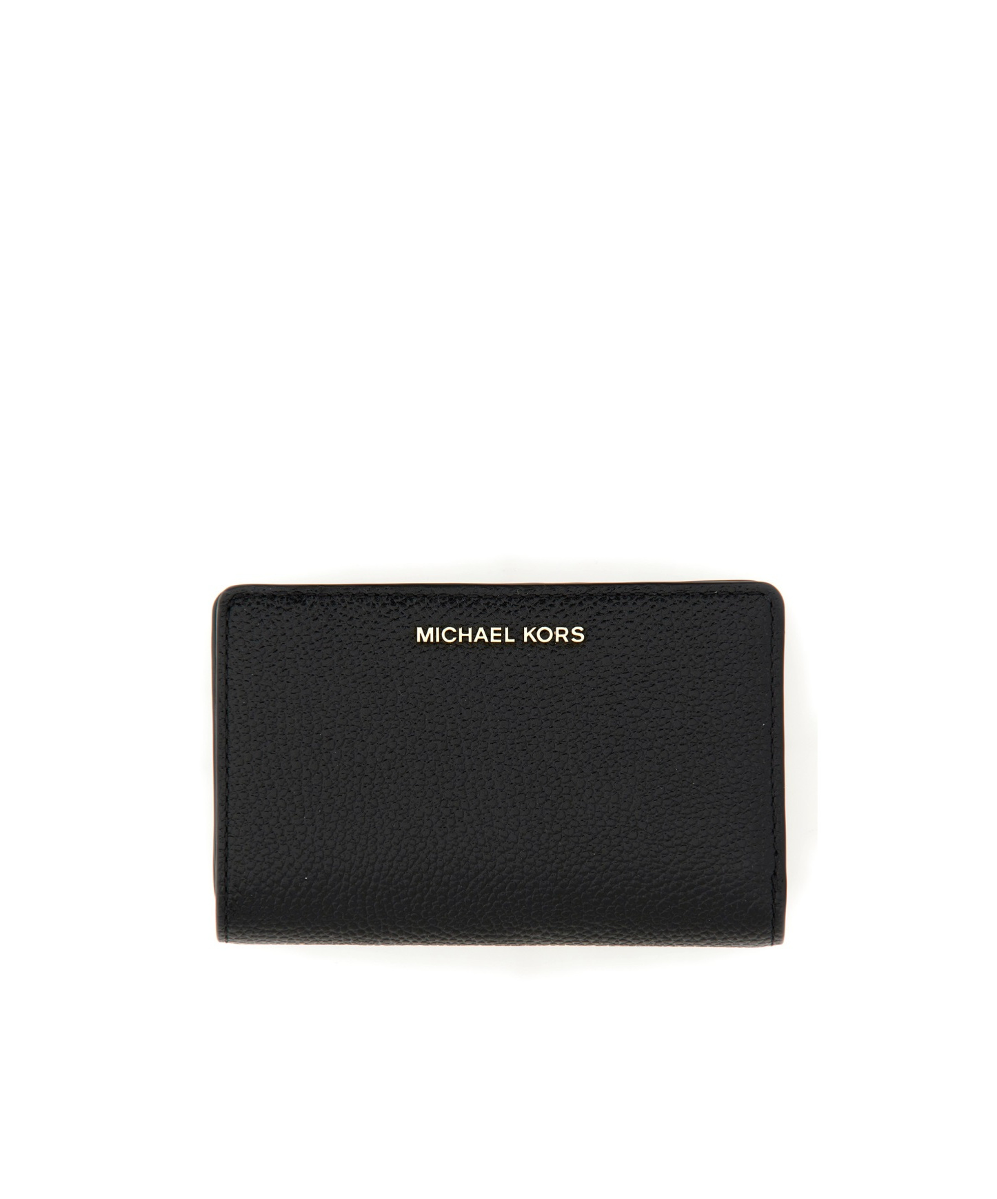 MICHAEL MICHAEL KORS LOGO-LETTERING LEATHER WALLET 
