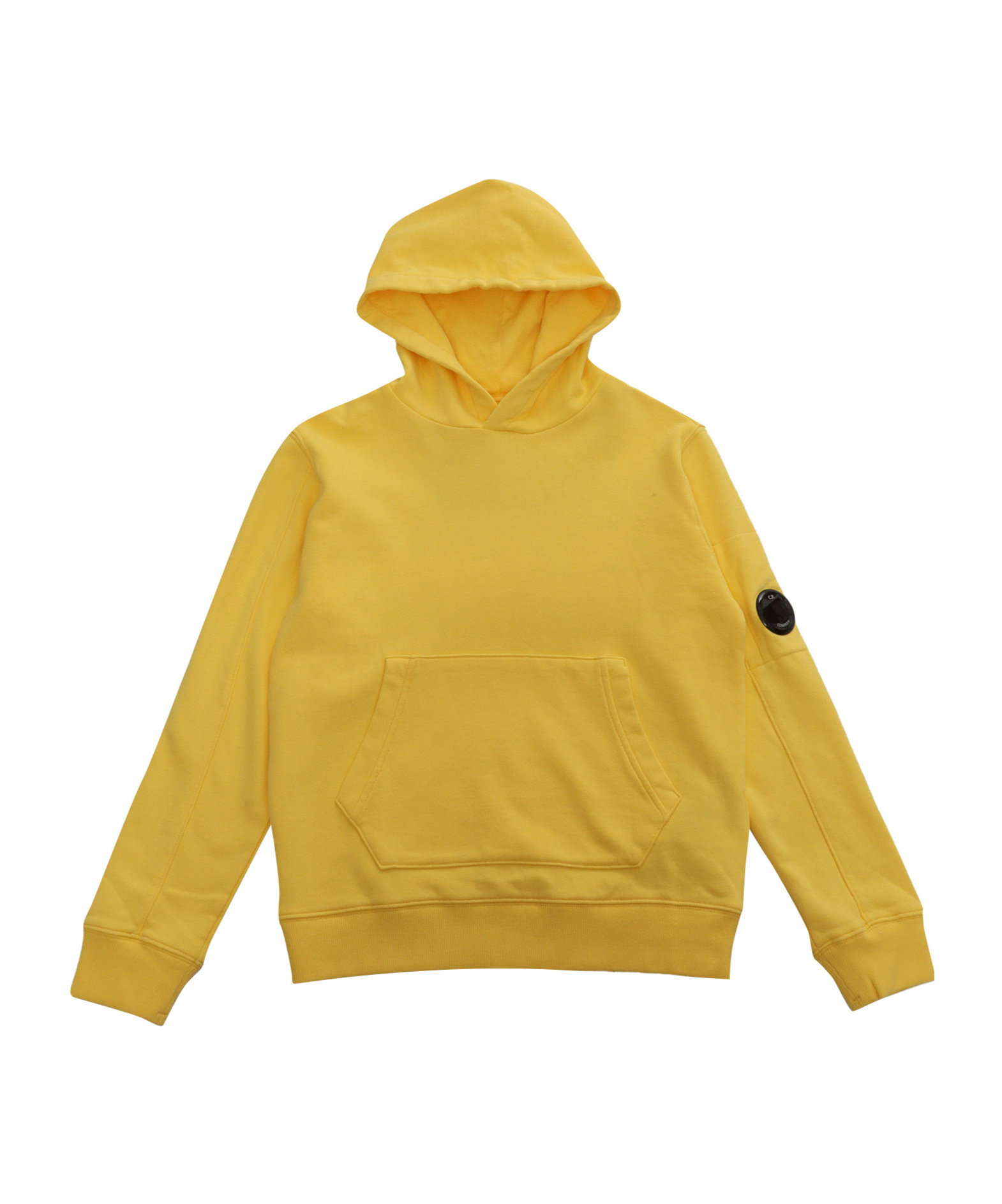 C.p. Company Long-sleeved Sweater In Yellow
